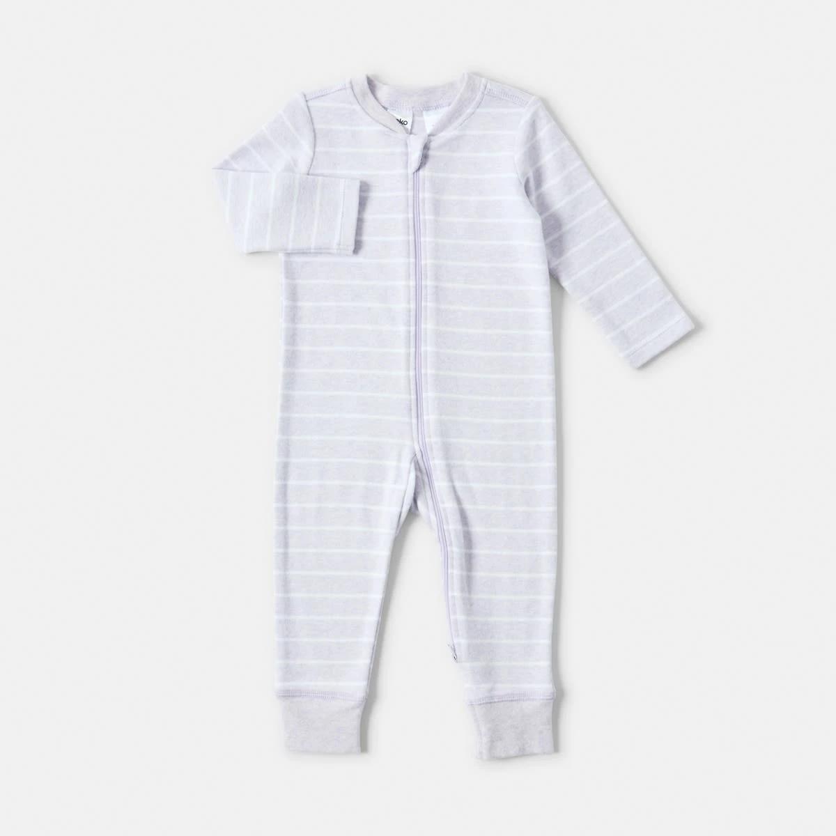 1 Sueded Coverall Pur Stripe, 1 of 4