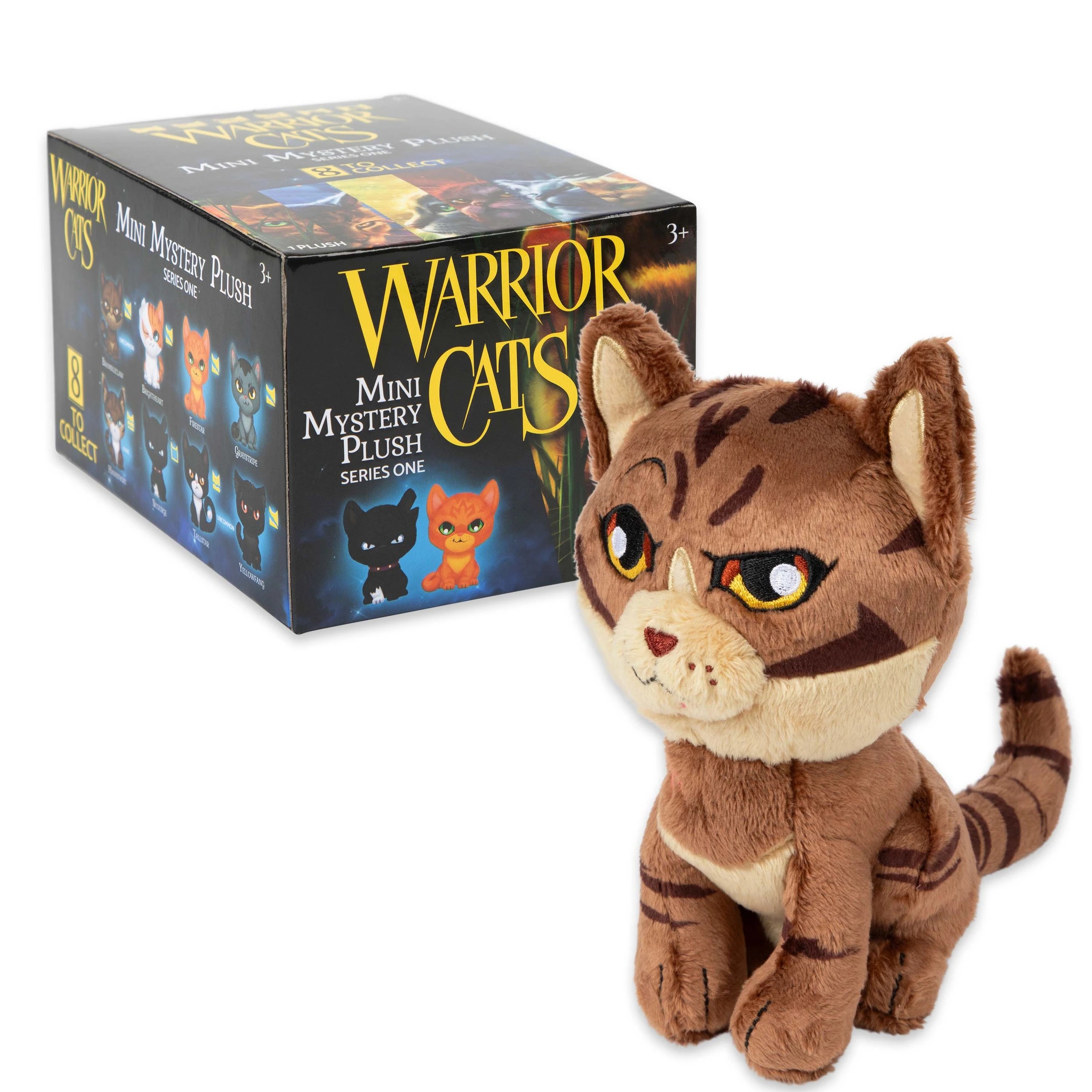 6 Warrior Cats 6 Inch Mini Mystery Plush Series 1 - Assorted - Multi, 6 of 10
