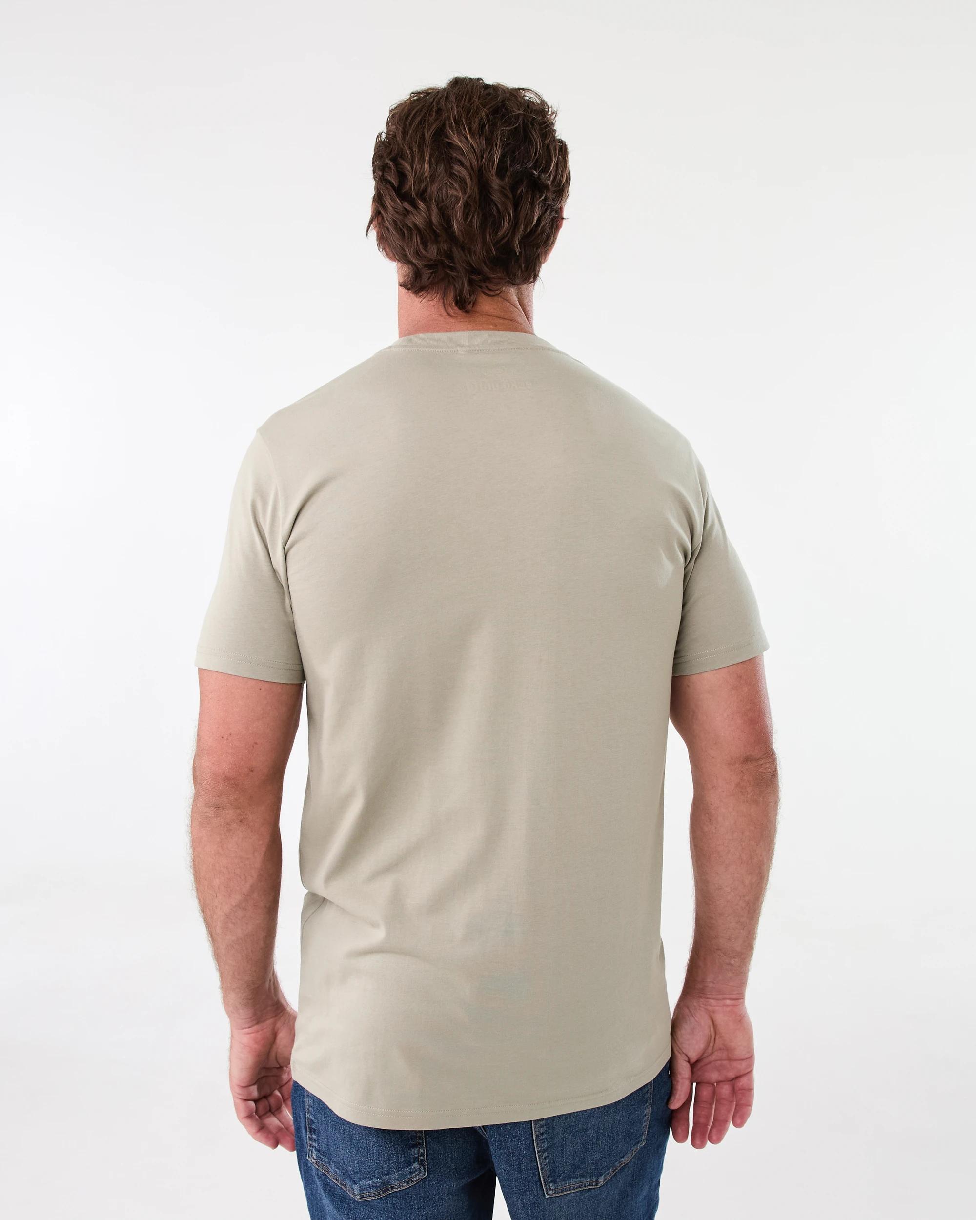 3 Ecko License Longline T-shirt Bge Khaki, 3 of 7