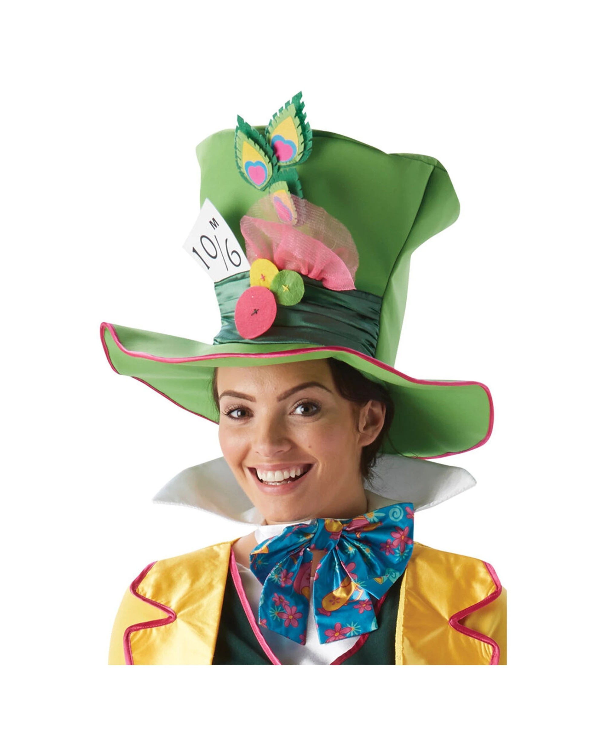 2 Disney Mad Hatter Ladies Womens Dress Up Costume Size M - Multi, 2 of 4