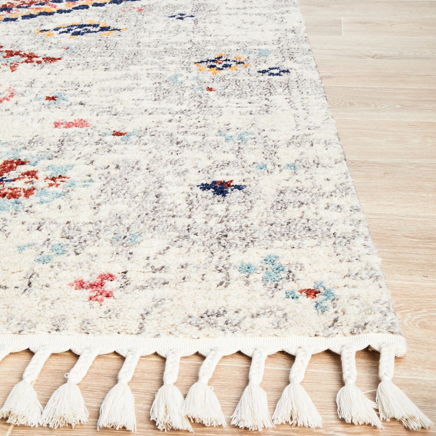 6 Common Ground Rugs Medina 222 400x300cm - Extra Extra Large Power Loomed Pet Friendly Floor Rug - Natural, 6 of 8