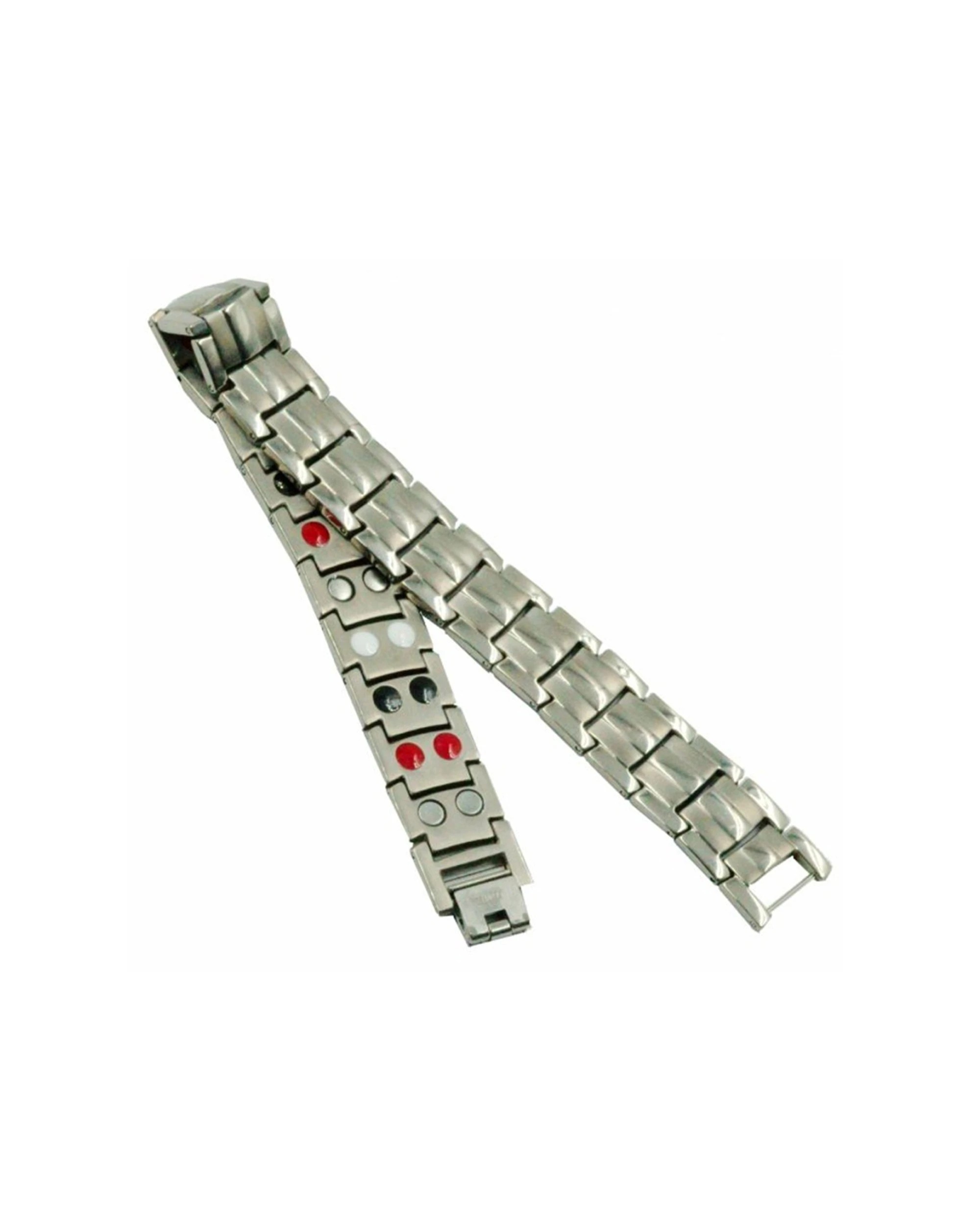 6 Activease Dick Wicks Titanium 4 Health Elements Bracelet One Size - Silver - Silver, 6 of 6