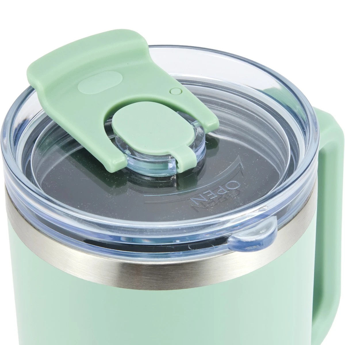 5 1.18L Green Jumbo Tumbler with Handle, 5 of 10