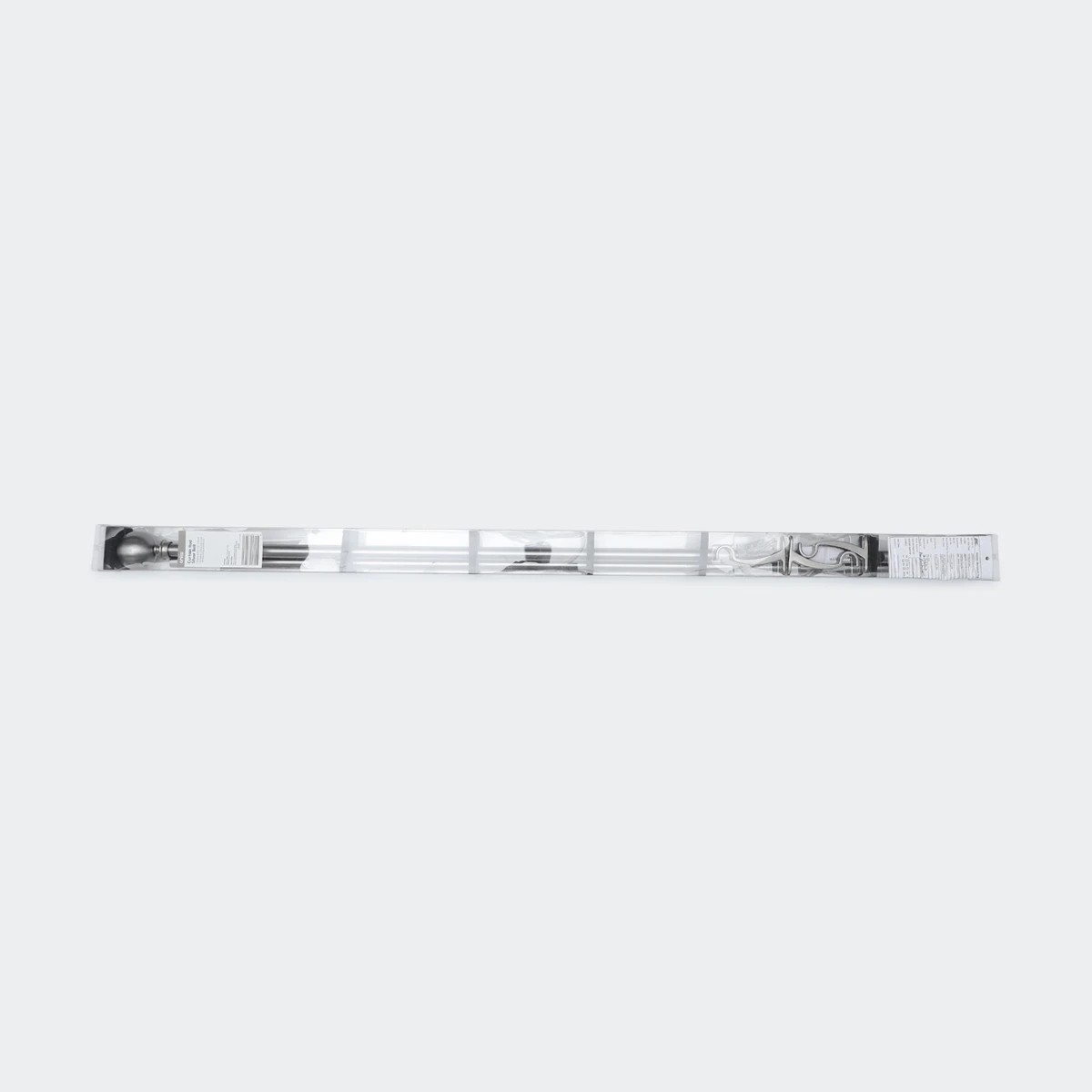 3 Extendable Curtain Rod Set - Silver, 3 of 3