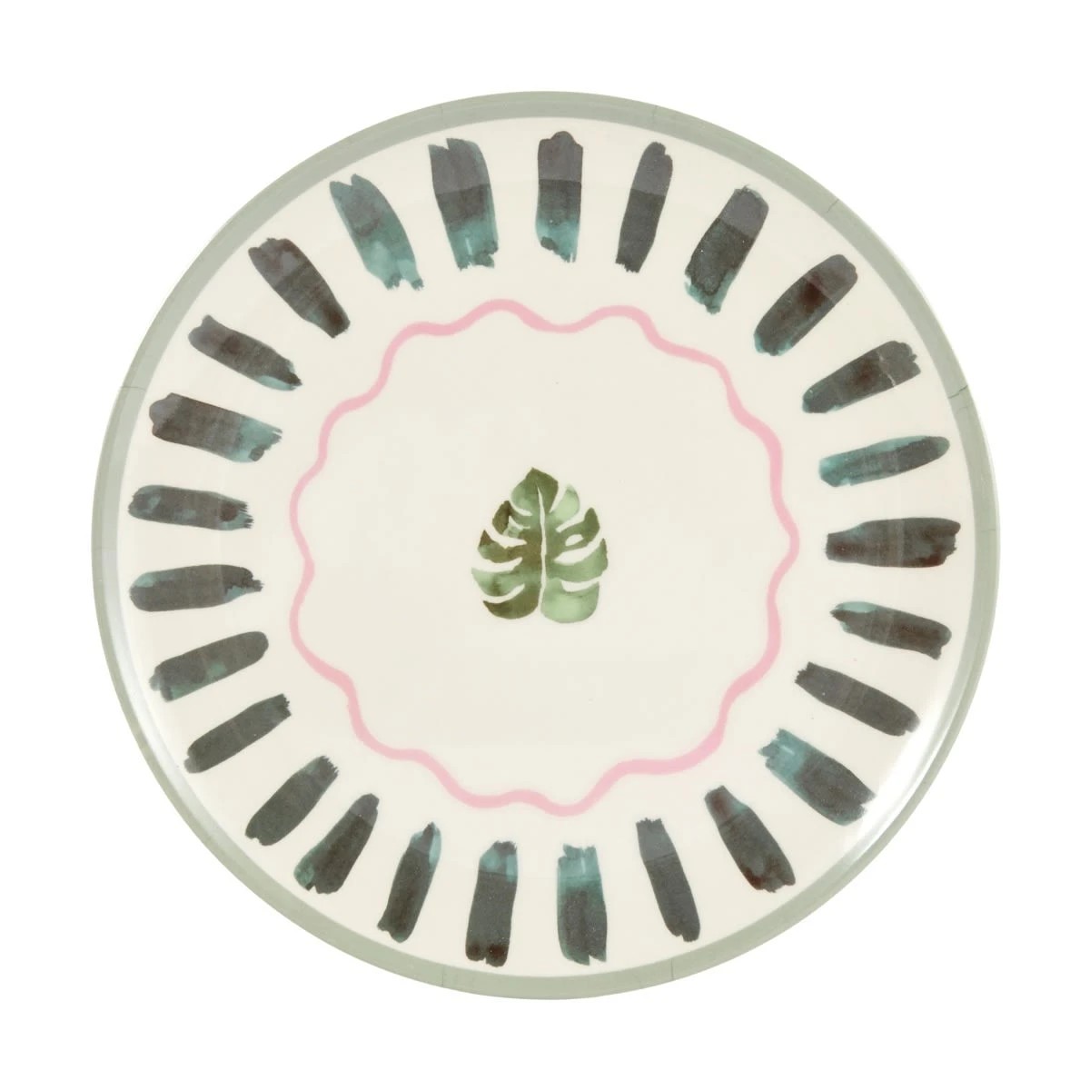 6 4 Pack Tropical Dinner Plates, 6 of 8