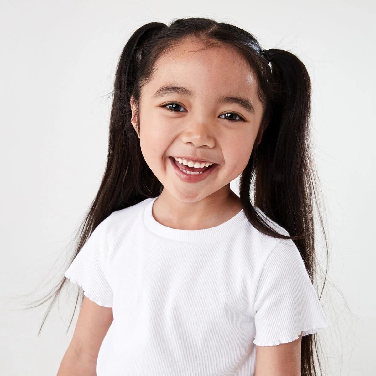 3 Short Sleeve Rib T-shirt WHITE, 3 of 7