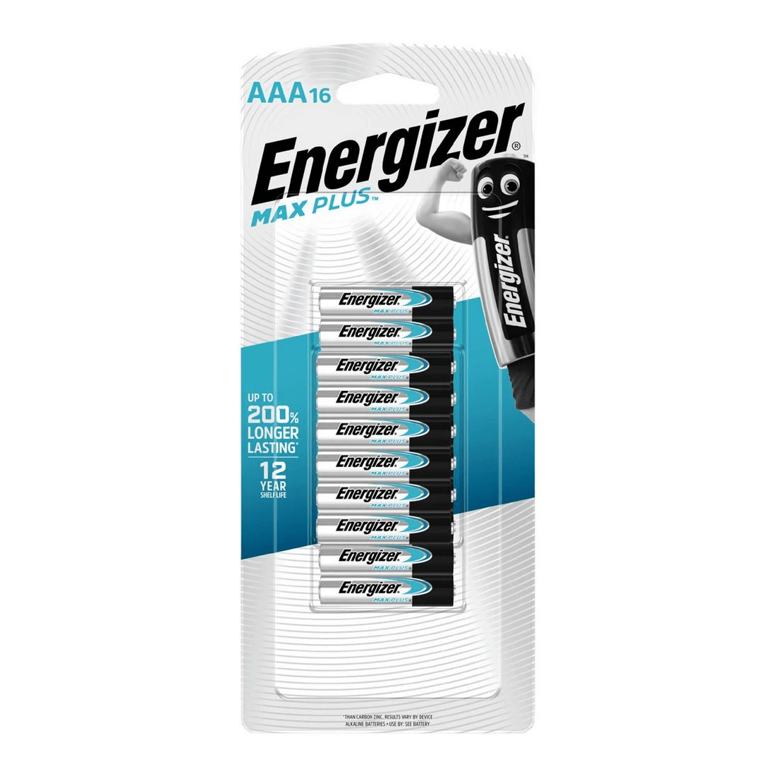 1 Energizer MAX Plus AAA Alkaline Batteries 16 Pack, 1 of 9