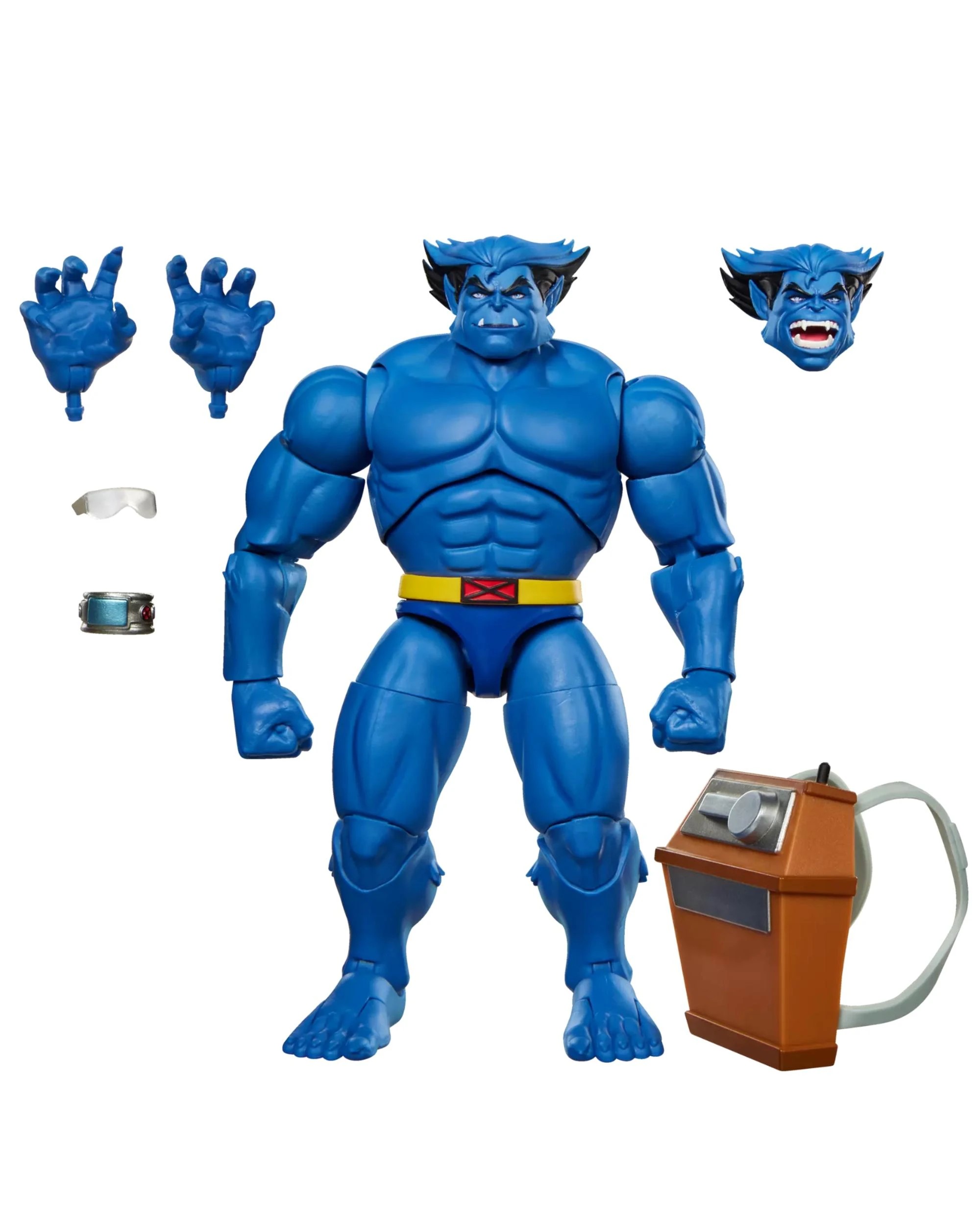 2 Marvel Legends Series X-Men '97 Marvel's Beast Action Figure, 2 of 6