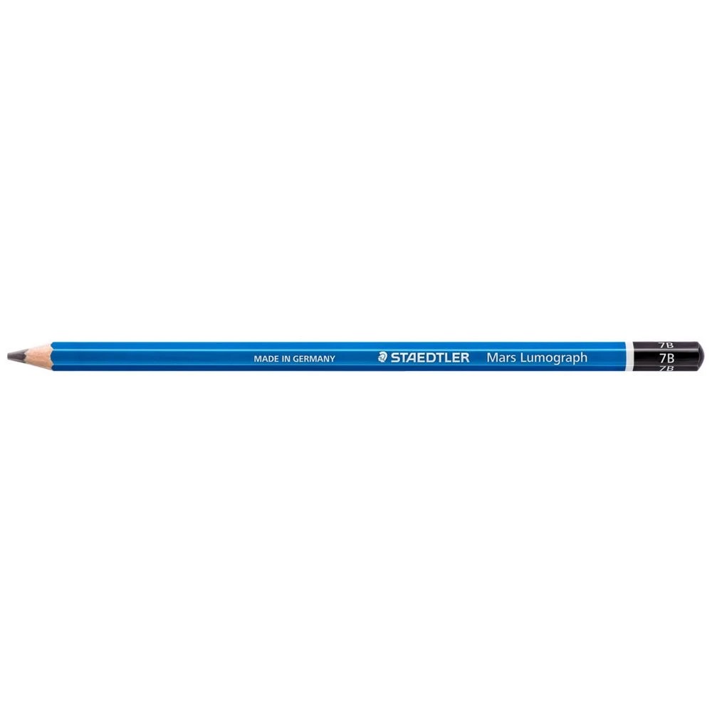 1 Staedtler Mars Lumograph Graphite Pencil 7B, 1 of 7