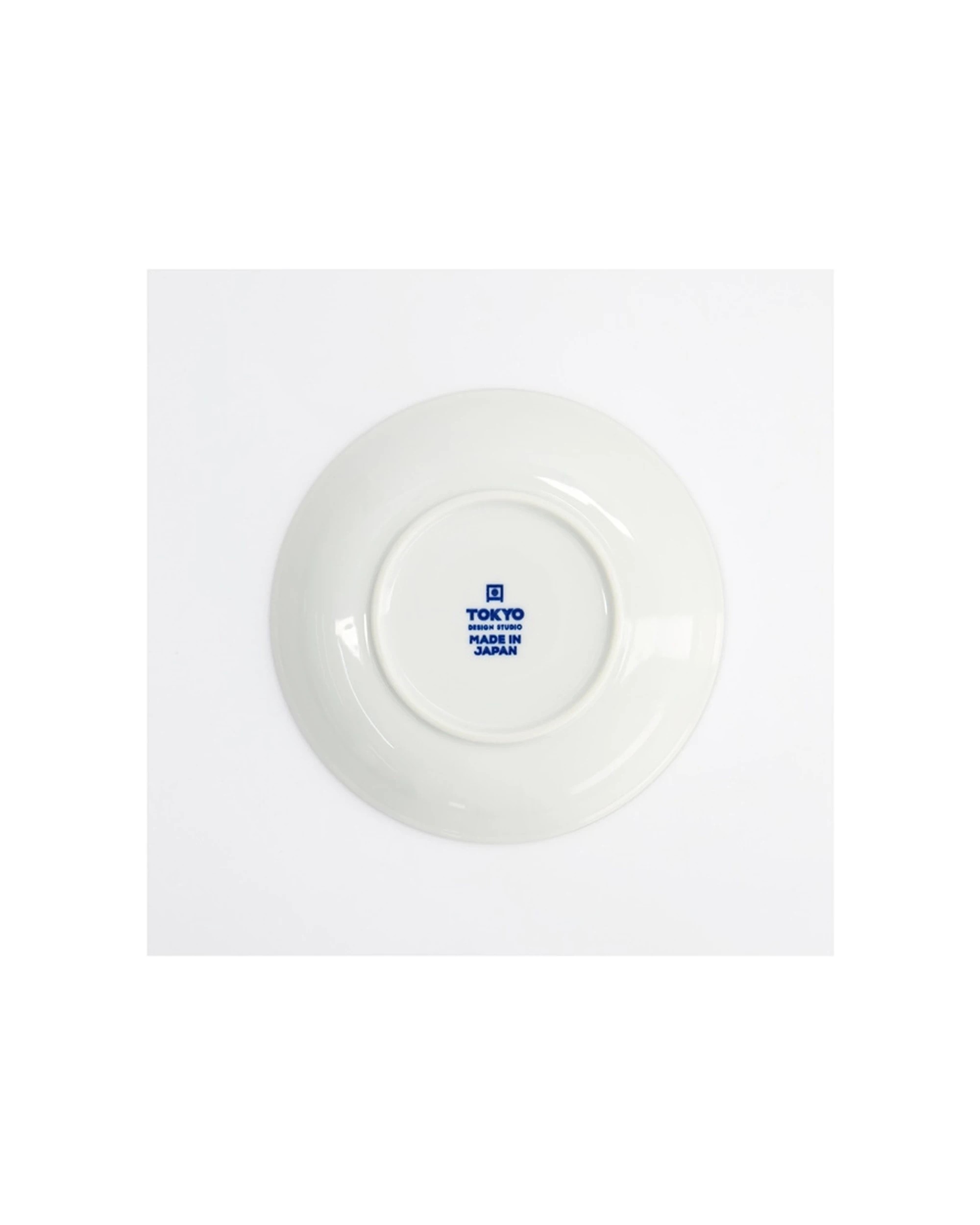 4 Tokyo Design Kawaii Cat Neko Plate 16.5cm Porcelain Microwave Safe - Blue, 4 of 4