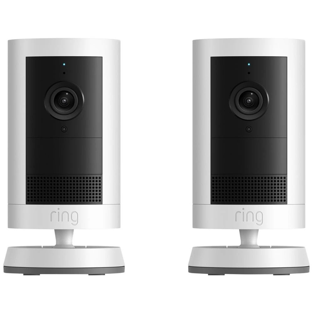 1 Ring Outdoor Camera Plus White 2 Pack, 1 of 7