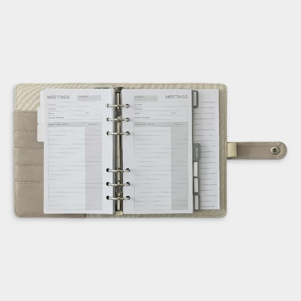 8 Otto Undated Personal Time Planner Stone, 8 of 10