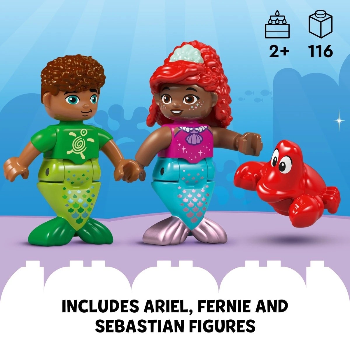 4 LEGO DUPLO Disney Ariel’s Magical Underwater Palace 10435, 4 of 9