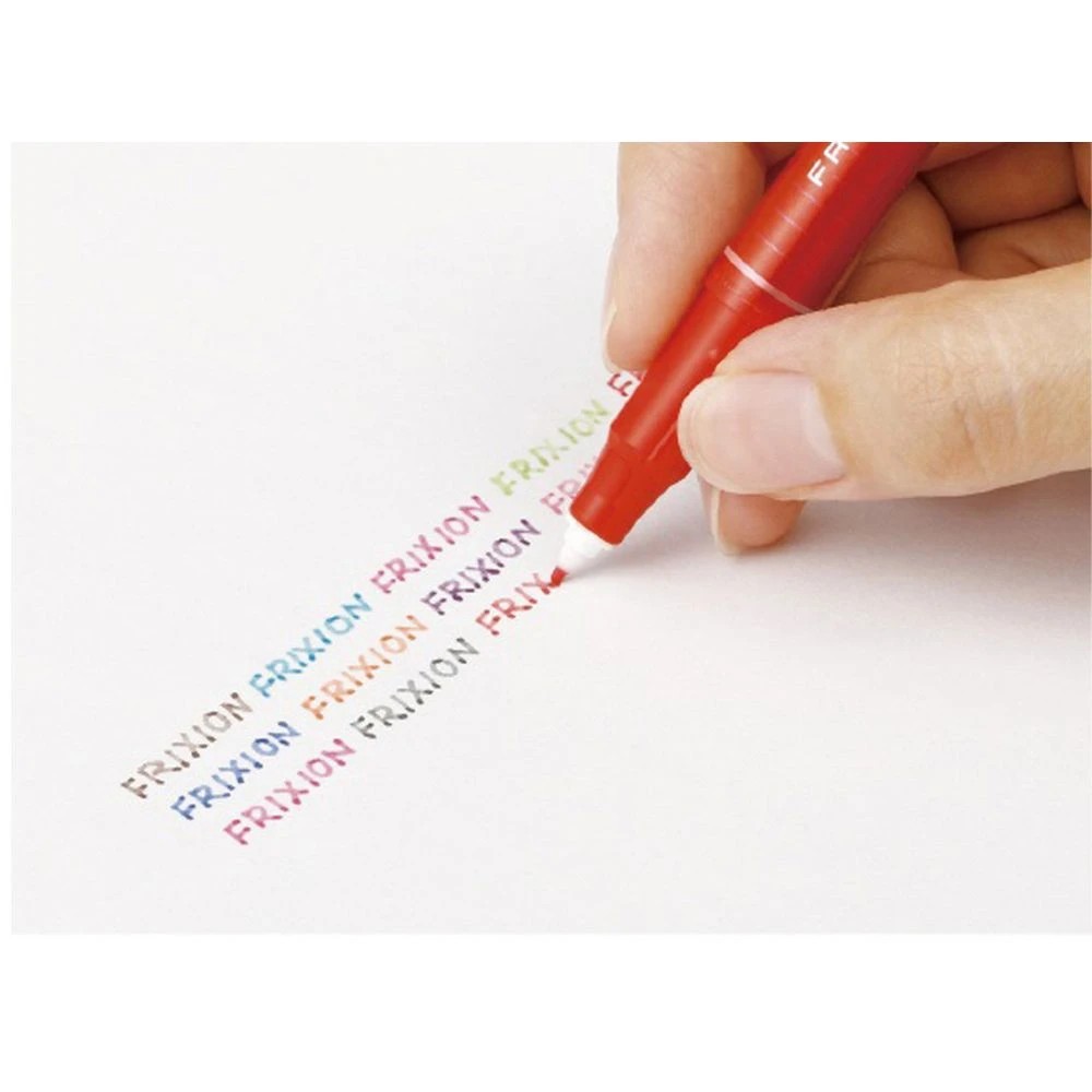 4 PILOT FriXion Fineliner Pen 0.45mm Light Green, 4 of 6