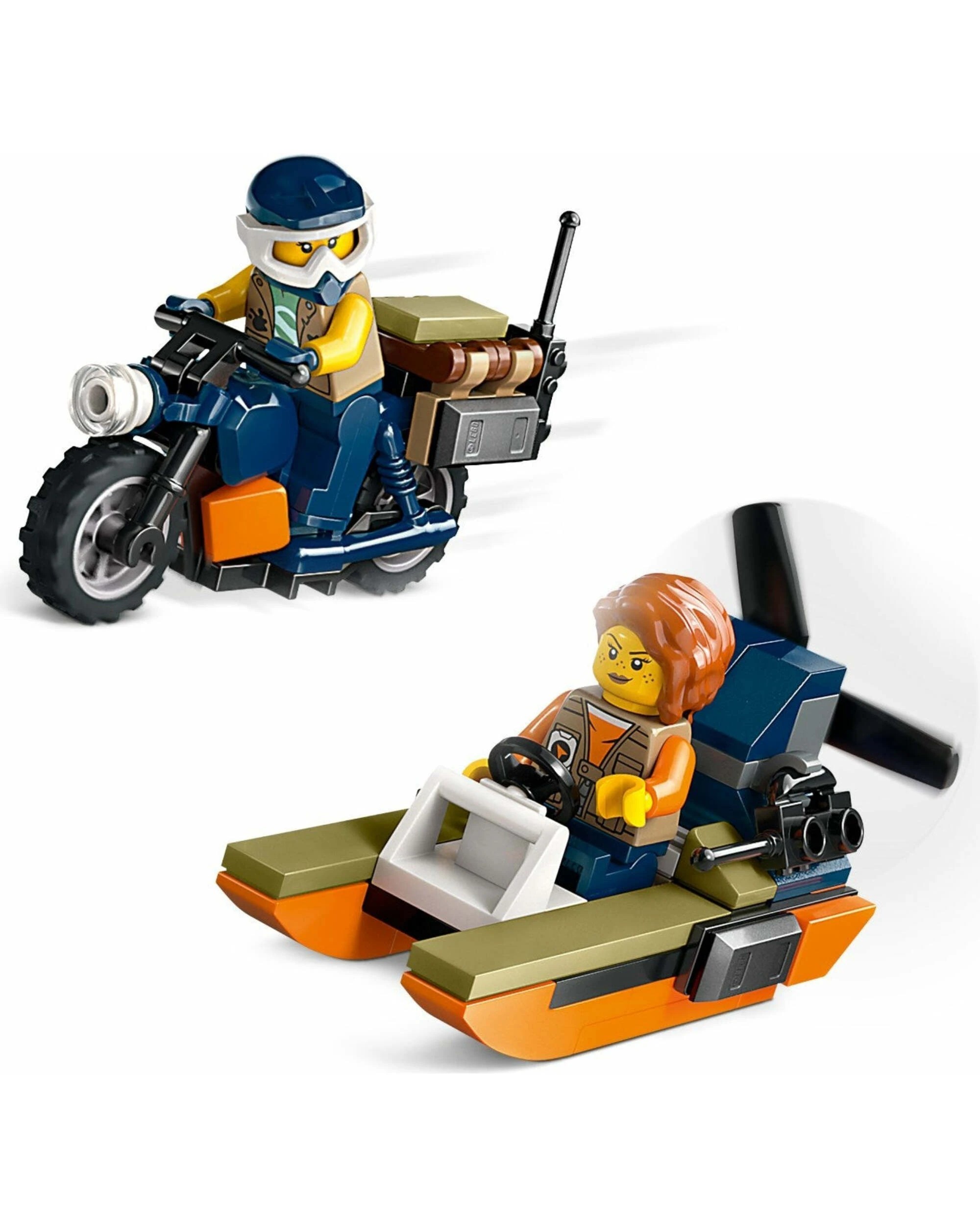 4 LEGO City Series 60437 Jungle Explorer Helicopter at Base Camp, 4 of 5
