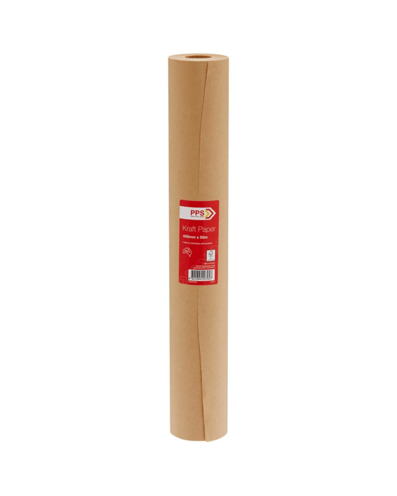 PPS Kraft Paper Roll 450mm x 50m