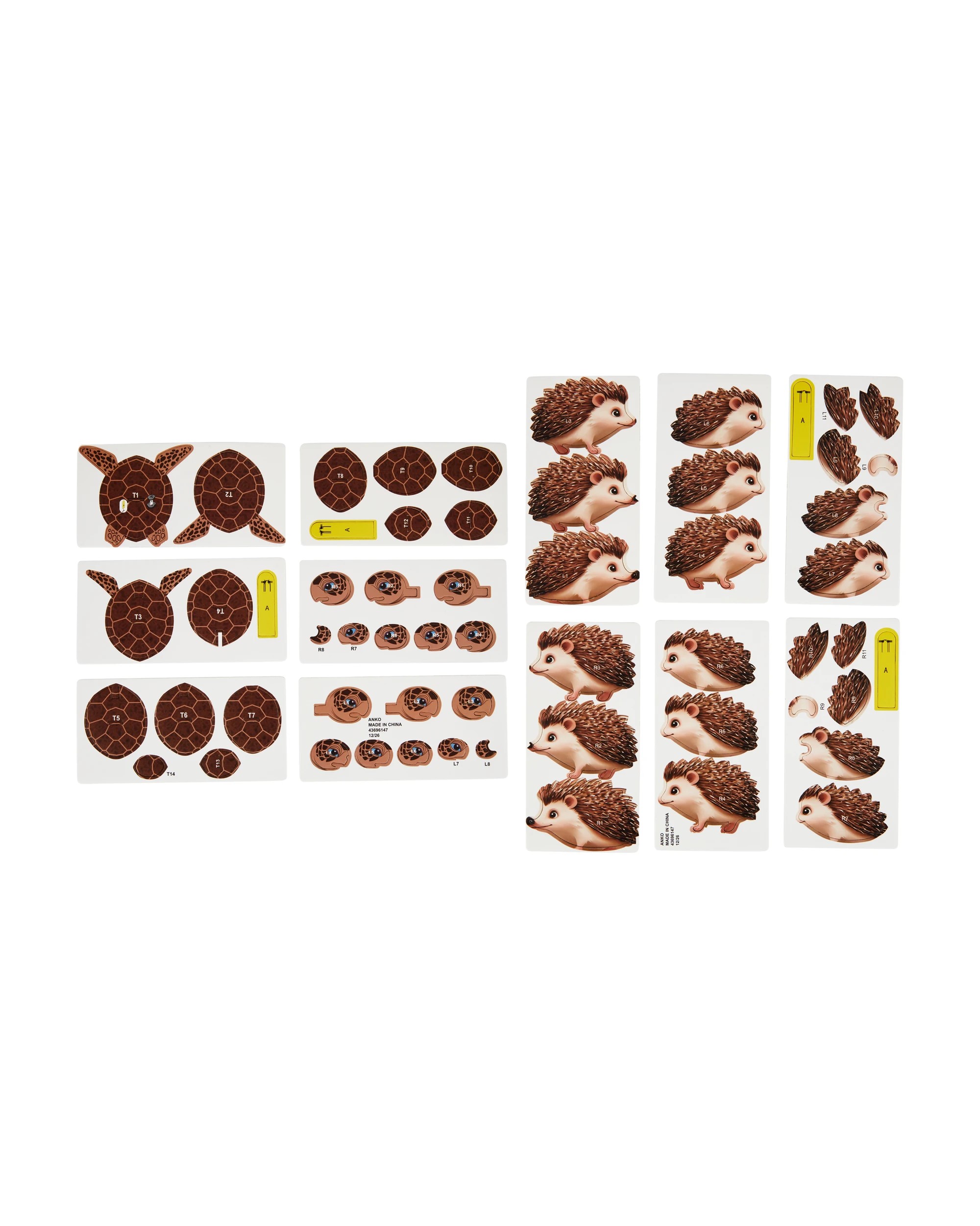 4 DIY 3D Cardboard Model - Assorted, 4 of 8