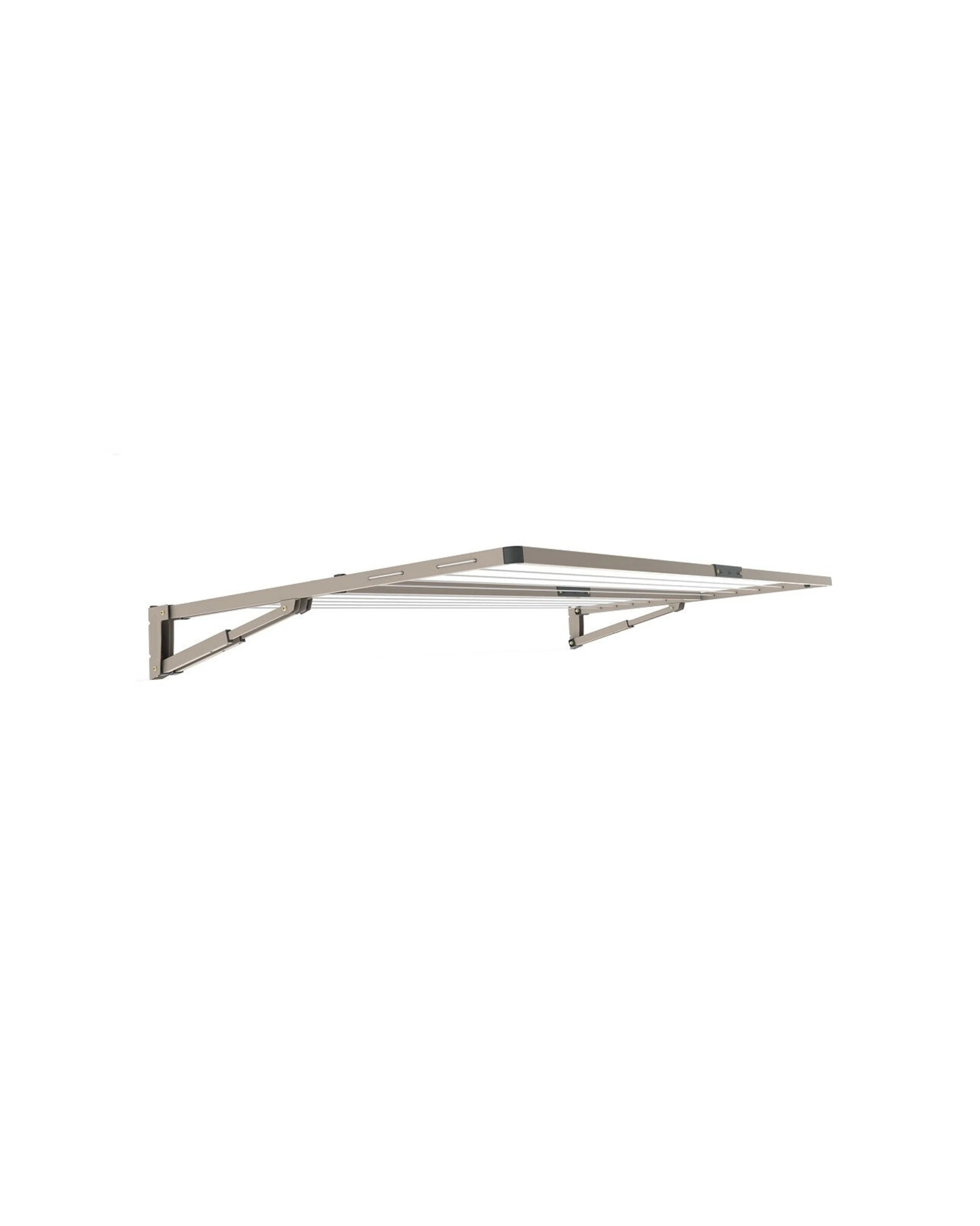 3 Hills Everyday Double Folding Frame Clothesline Galvanised Steel Autumn Stone
 - Beige, 3 of 3