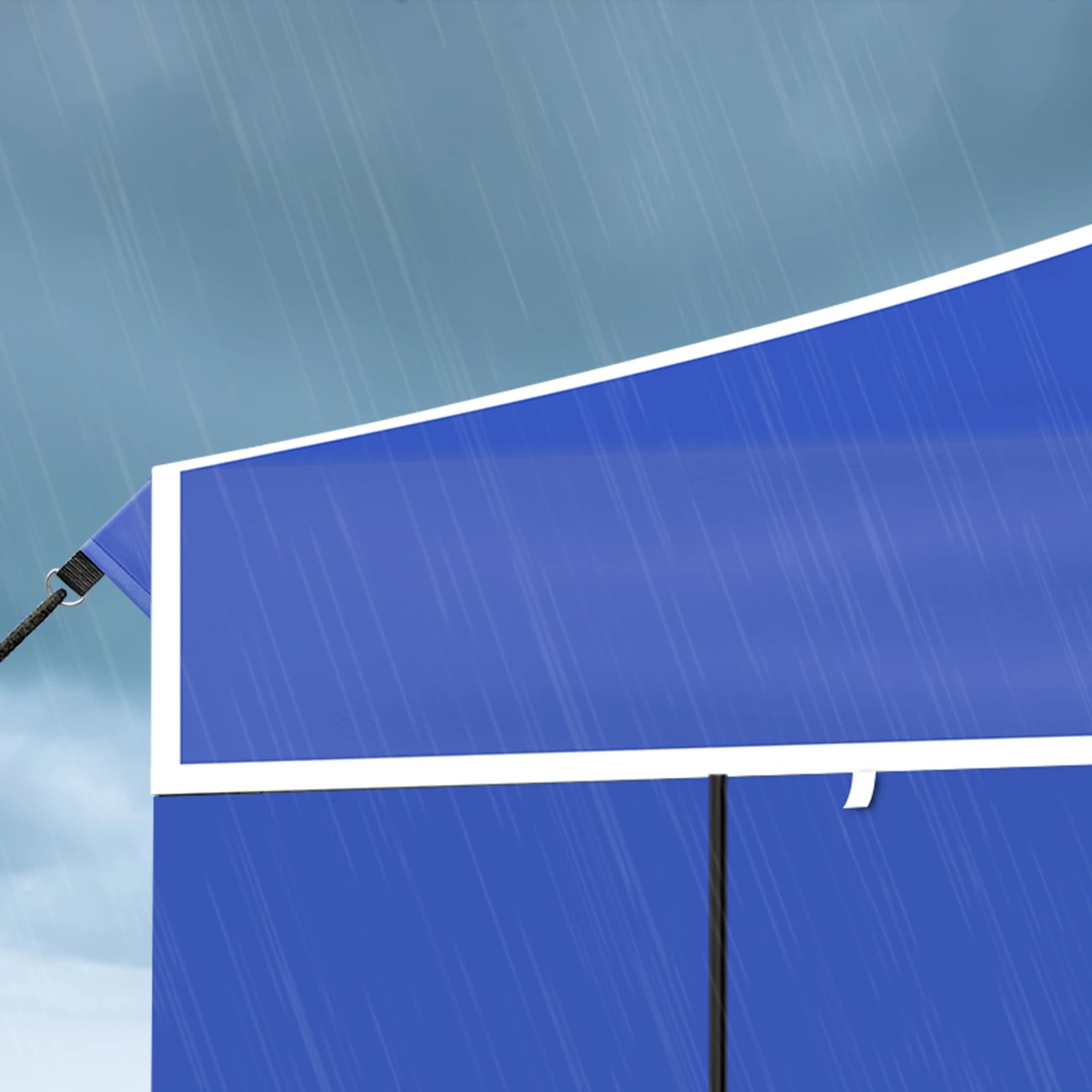 4 Alfordson Gazebo 4.5x3m Pop Up Marquee 600D Oxford Folding Camping Tent - Blue, 4 of 10