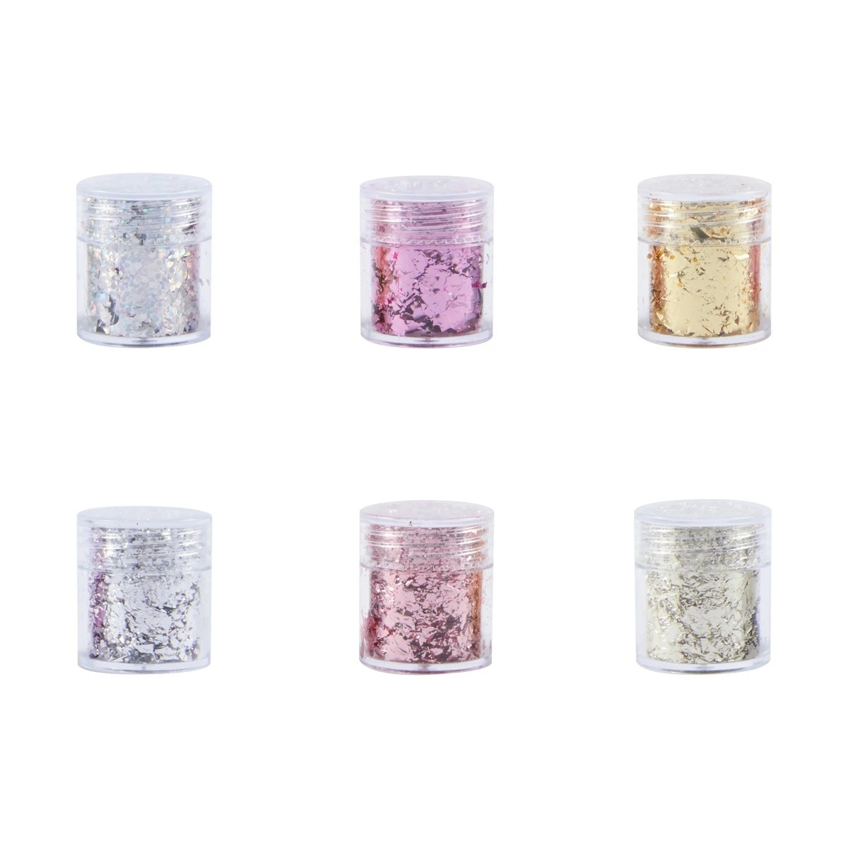 3 6 Pack Resin Mix In Gliding Flakes, 3 of 4