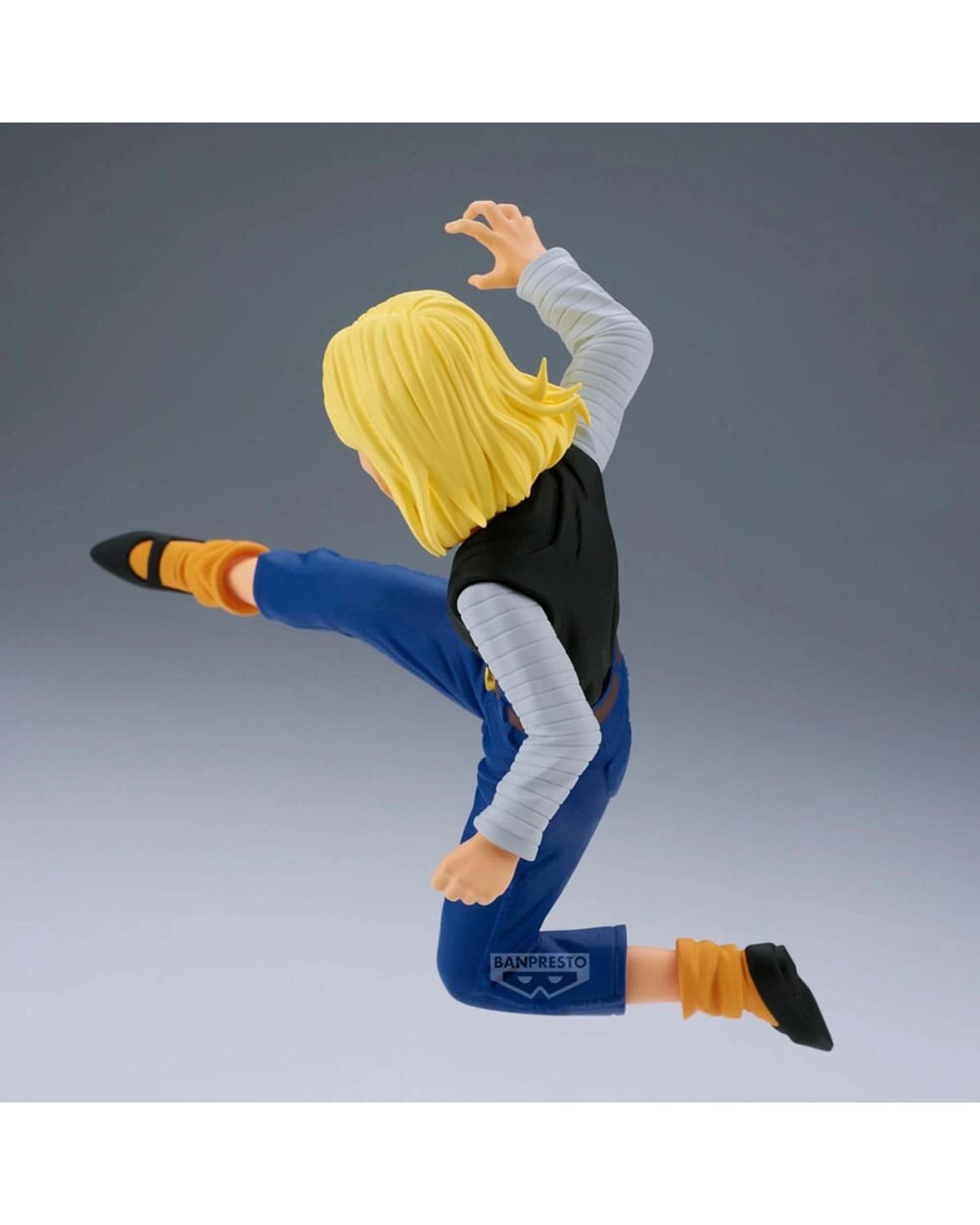 3 Banpresto Match Makers Dragon Ball Z Android 18 and Mr Satan - vs Mighty Mask -  Figure, 3 of 8