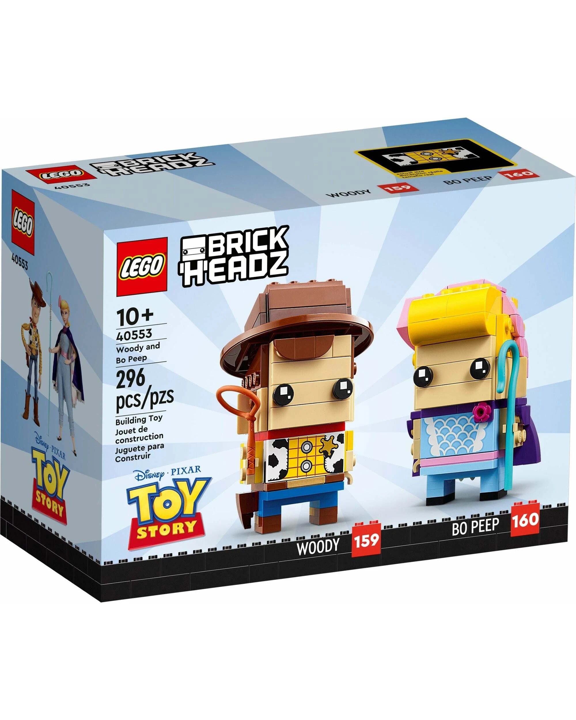 1 LEGO 40553 Woody & Bo Peep BrickHeadz(TM) Toy Story Figures, 1 of 5
