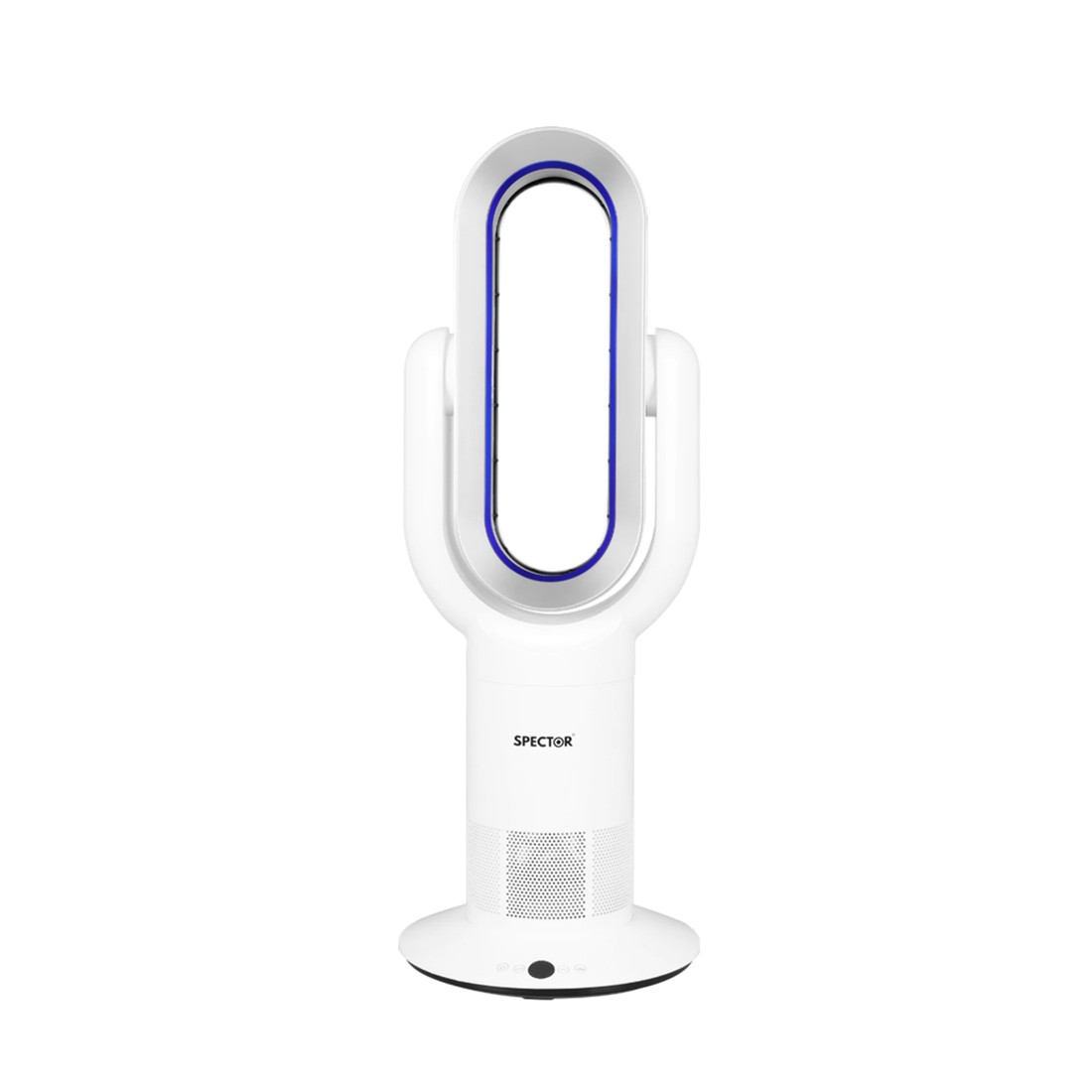 2 Spector Bladeless Electric Fan Cooler Heater Air Cool Sleep Timer All Season Use, 2 of 6