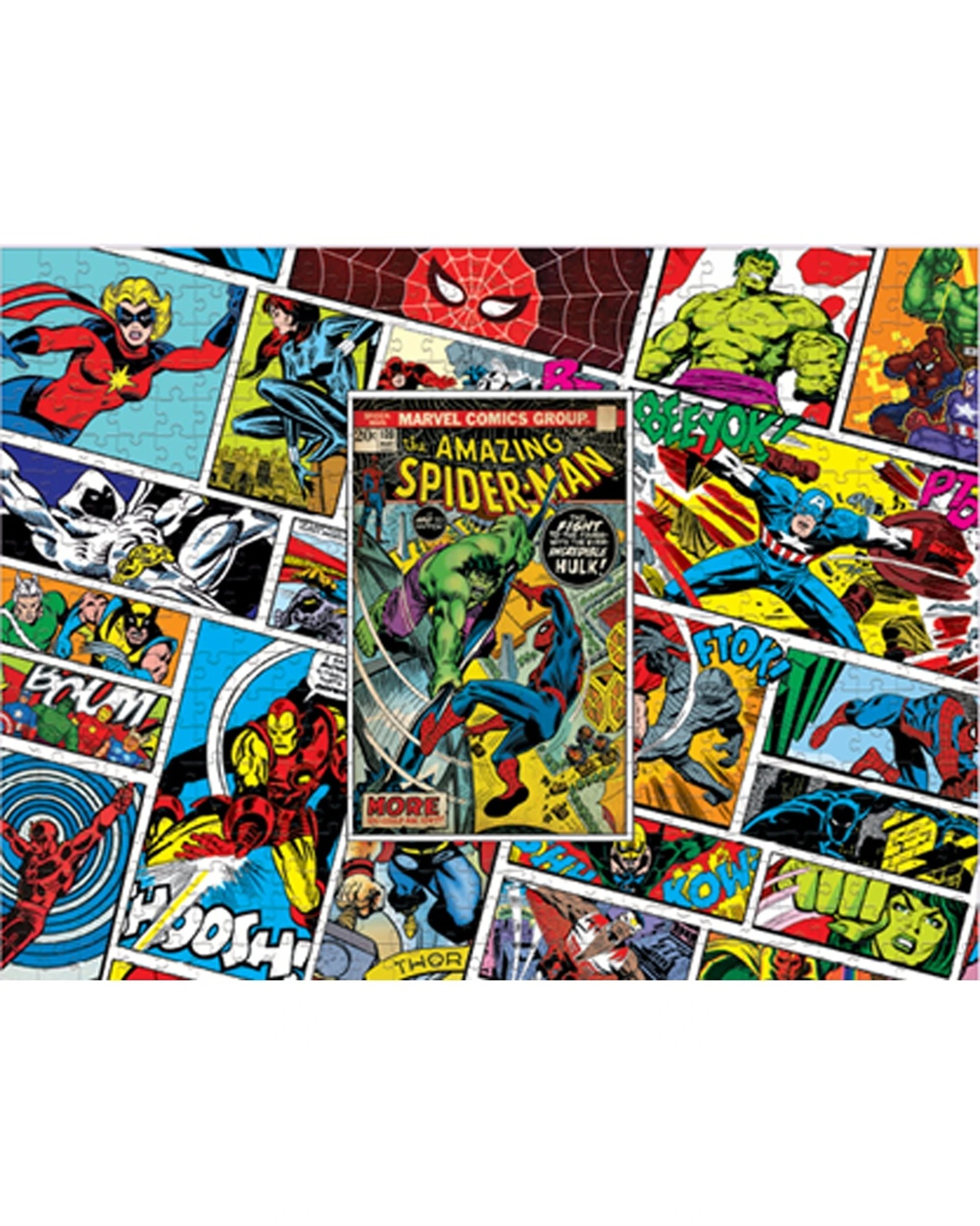 2 Prime3D 416pc Lenticular Marvel Comic Book The Amazing Spiderman Jigsaw, 2 of 2