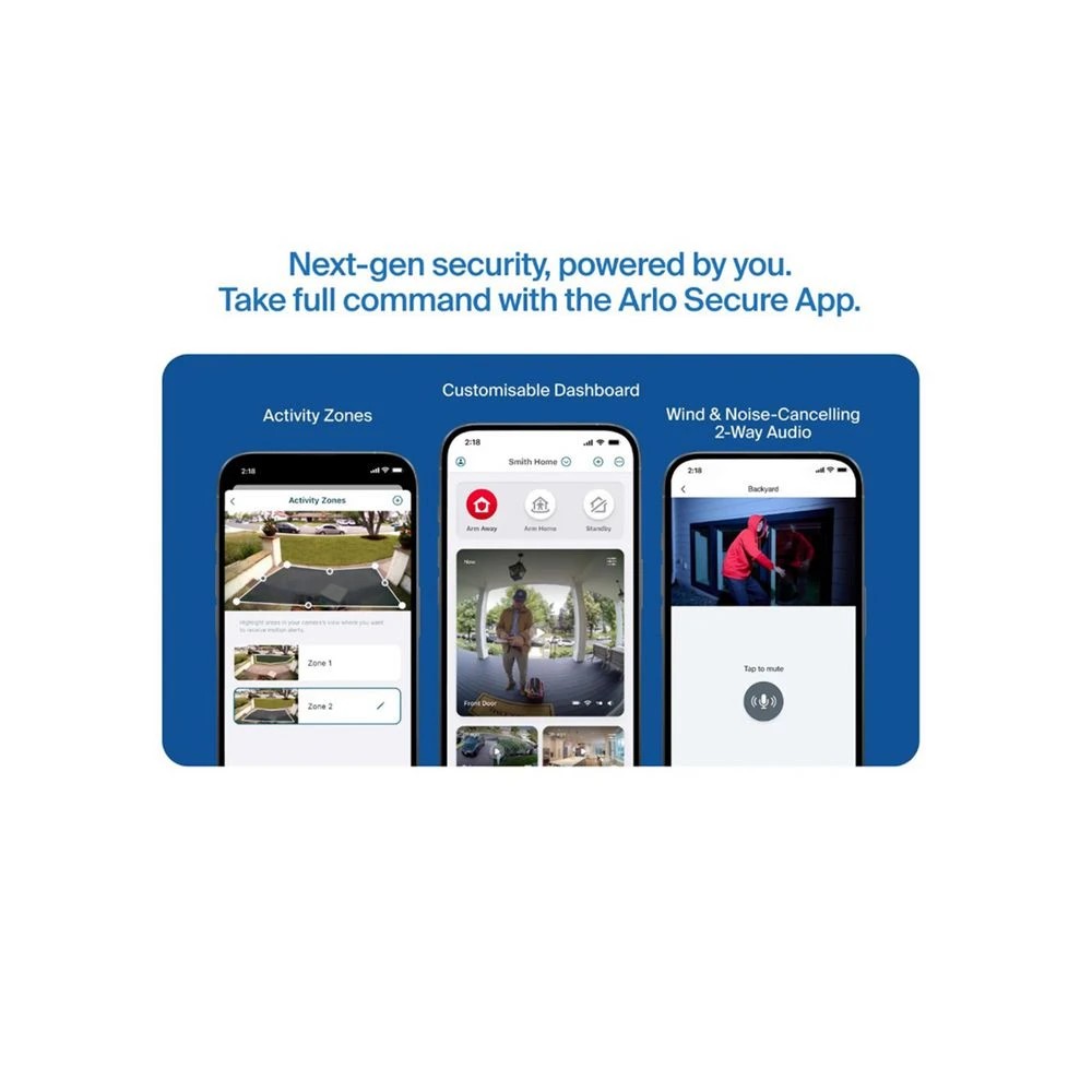 4 Arlo Ultra 4K Security Camera 3rd Gen 4 Pack, 4 of 5