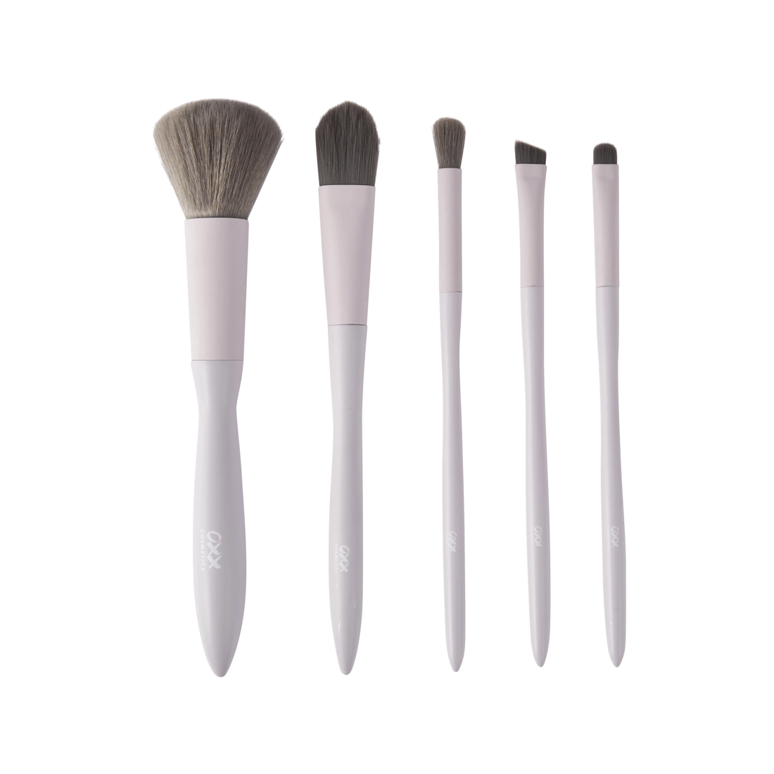 2 OXX Cosmetics 5 Piece Bamboo Charcoal Infused Brushes - Purple, 2 of 4