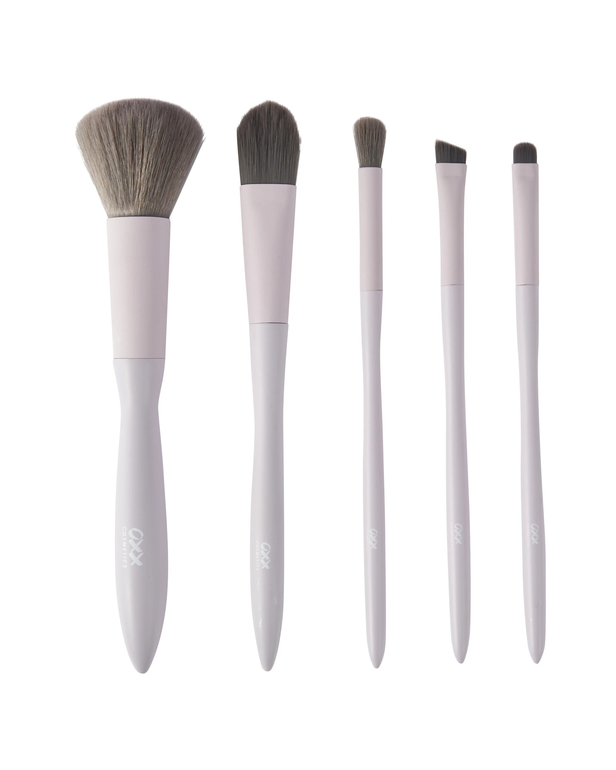 2 OXX Cosmetics 5 Piece Bamboo Charcoal Infused Brushes - Purple, 2 of 4