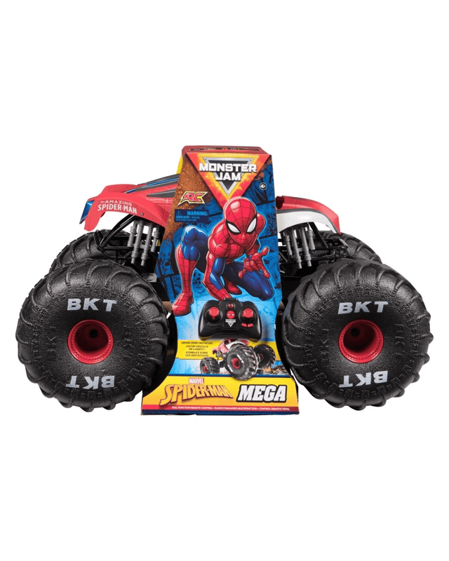 Monster Jam Marvel Spider-Man Mega 1:6 Scale RC Monster T