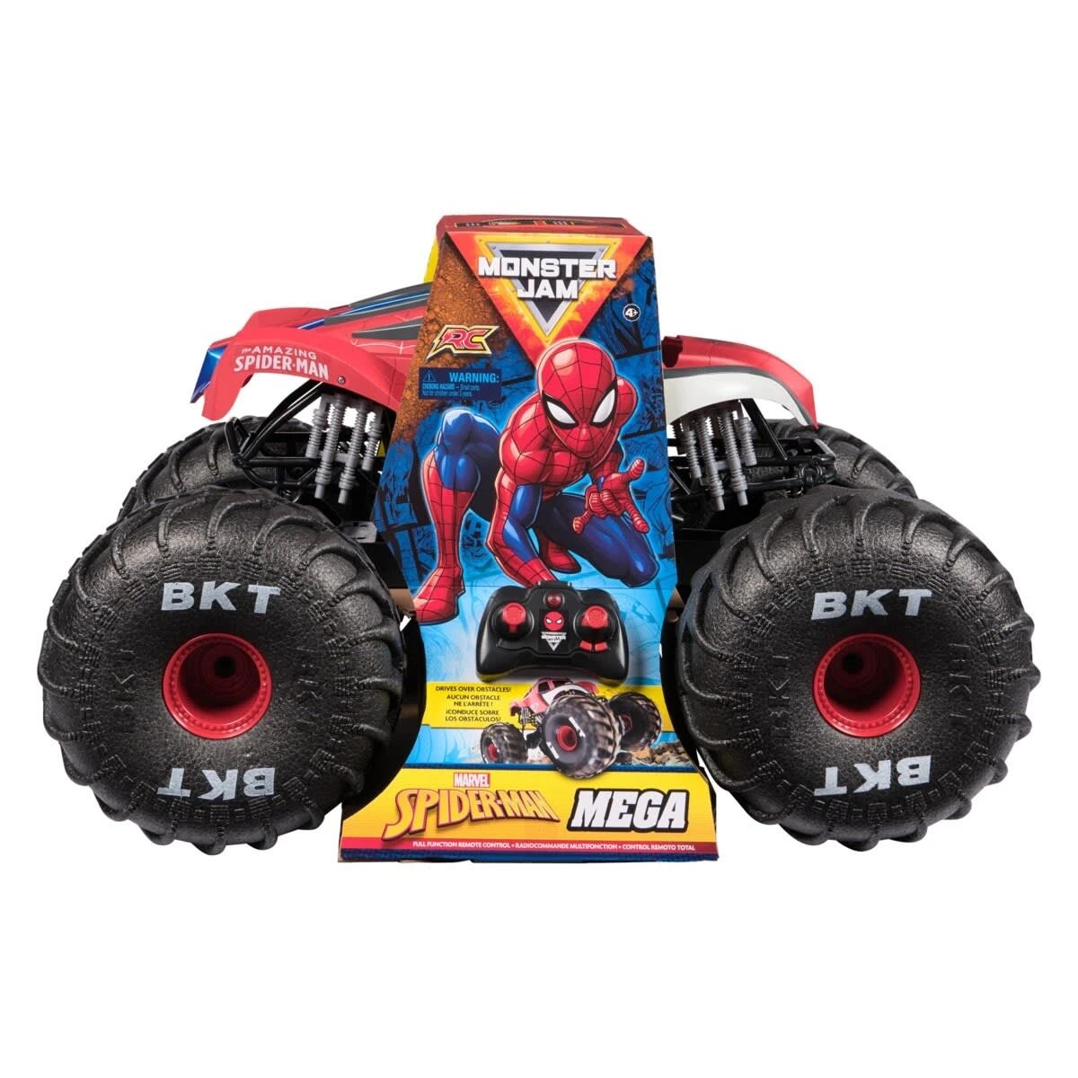 1 Monster Jam Marvel Spider-Man Mega 1:6 Scale RC Monster Truck, 1 of 8