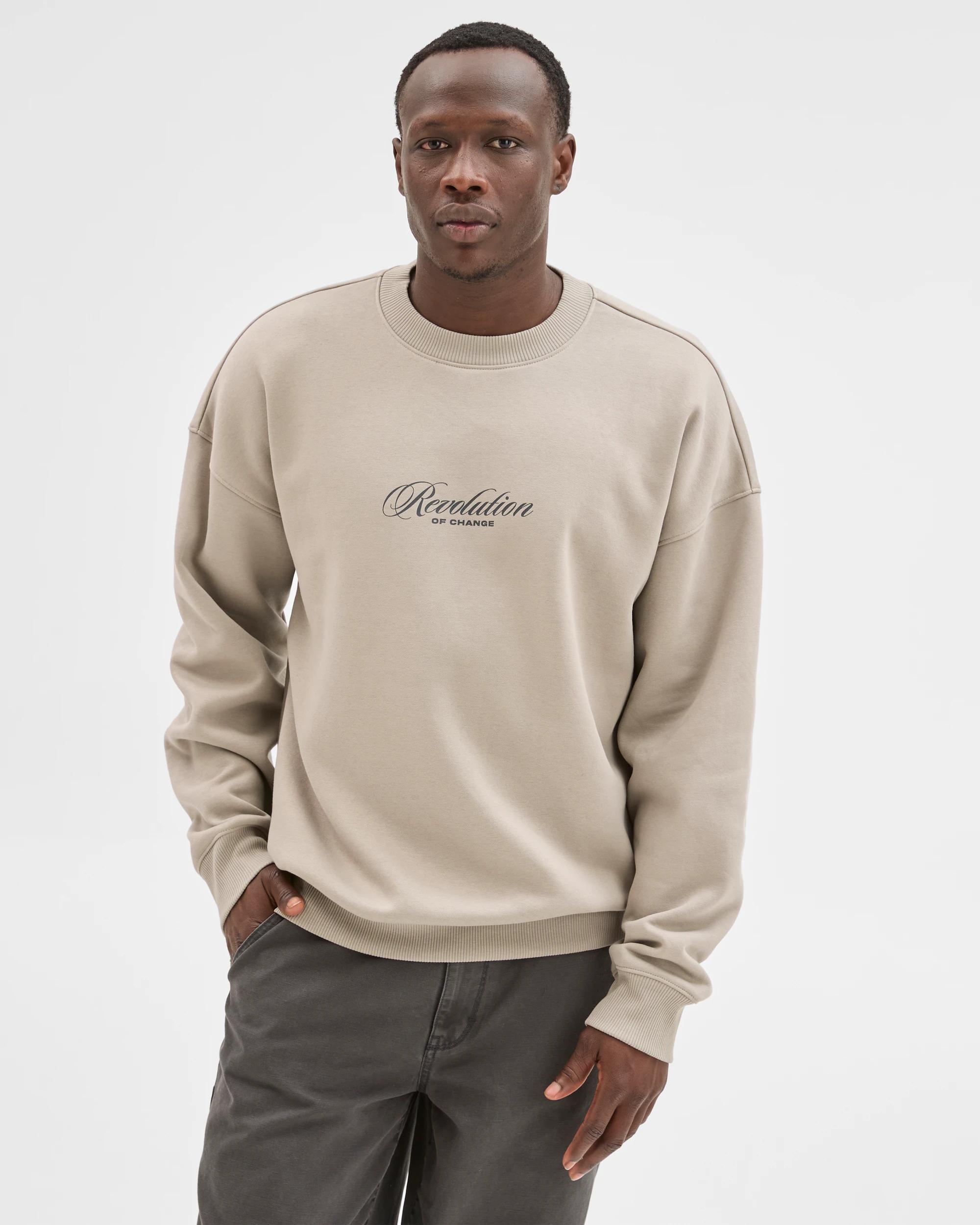 3 Commons Australian Cotton Blend Heavyweight Jumper GREY, 3 of 6