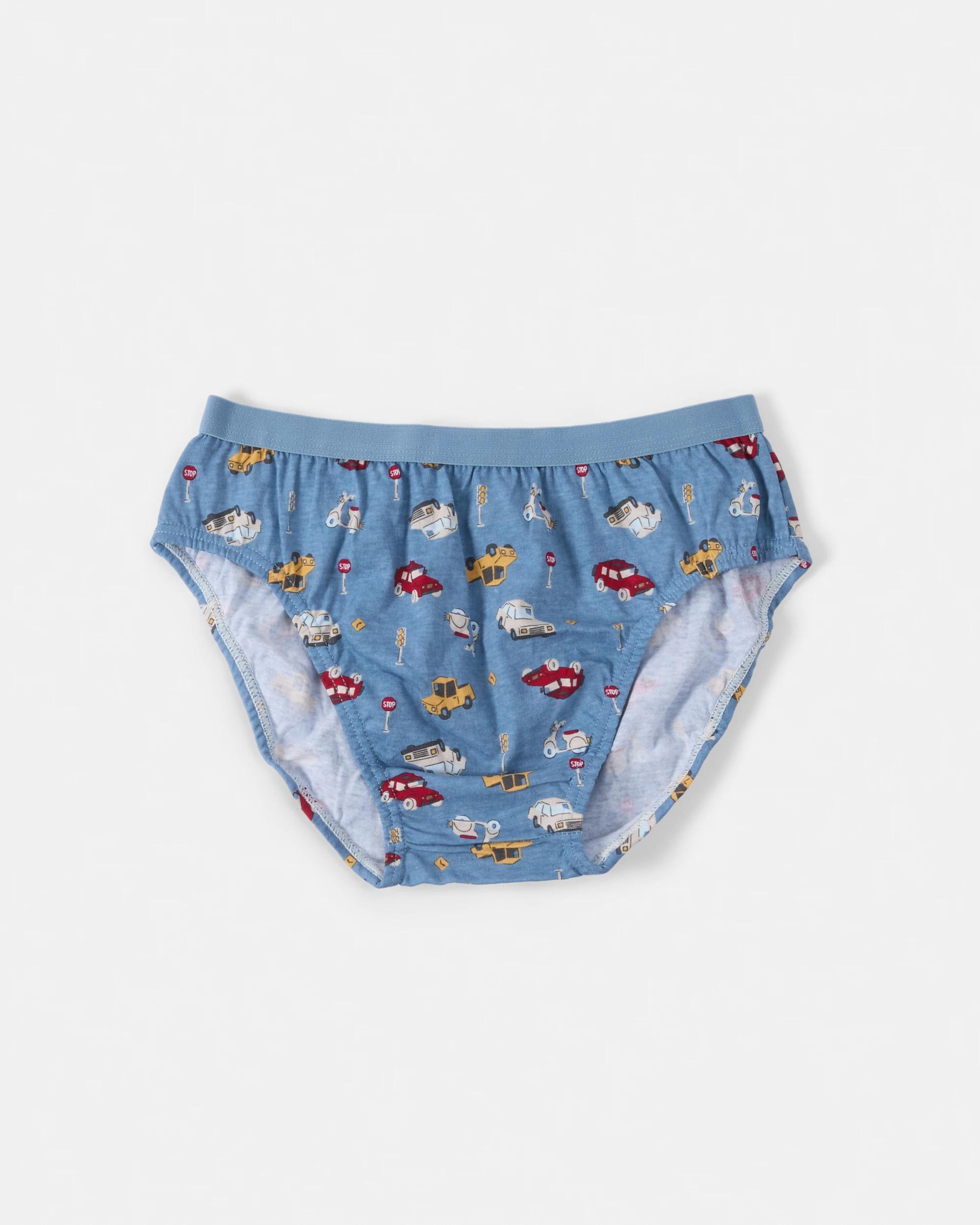 9 7 Pack Print Briefs Blu Motor, 9 of 10