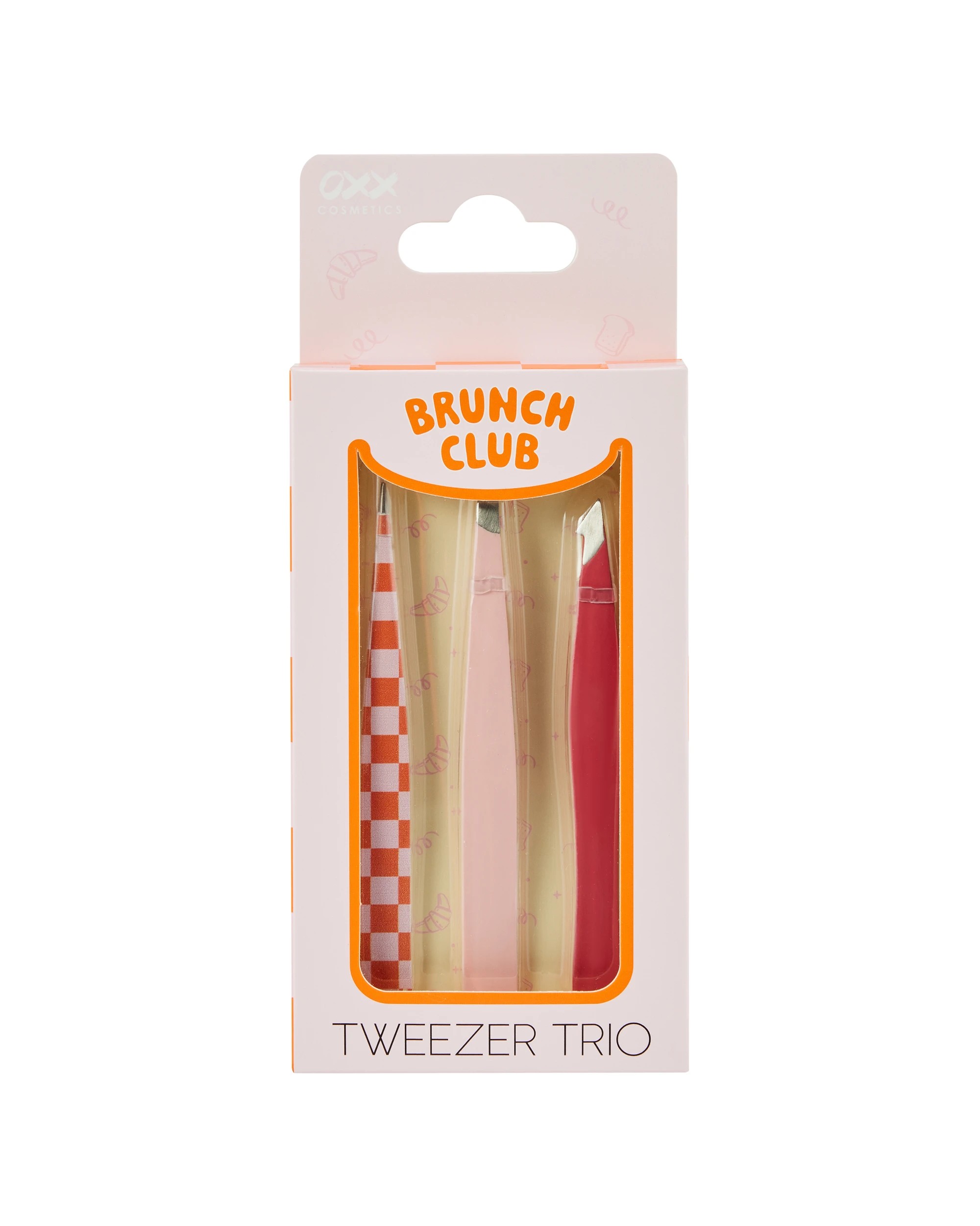 1 OXX Cosmetics Brunch Club Tweezer Trio, 1 of 6