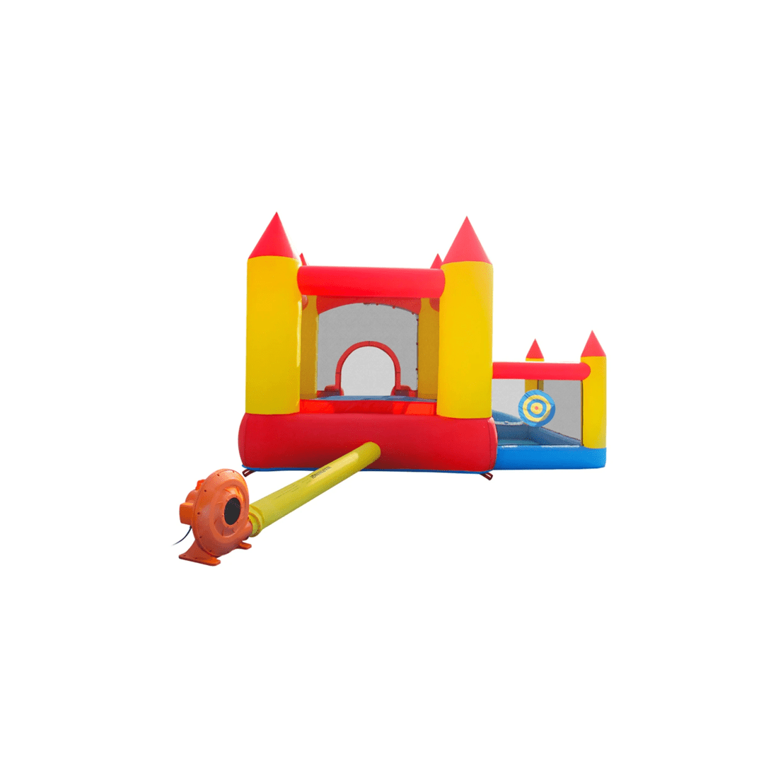4 Happy Hop Castle Bouncer Splash Pool And Ballpit Kids Jumping Castle 3-10y - Multi, 4 of 6