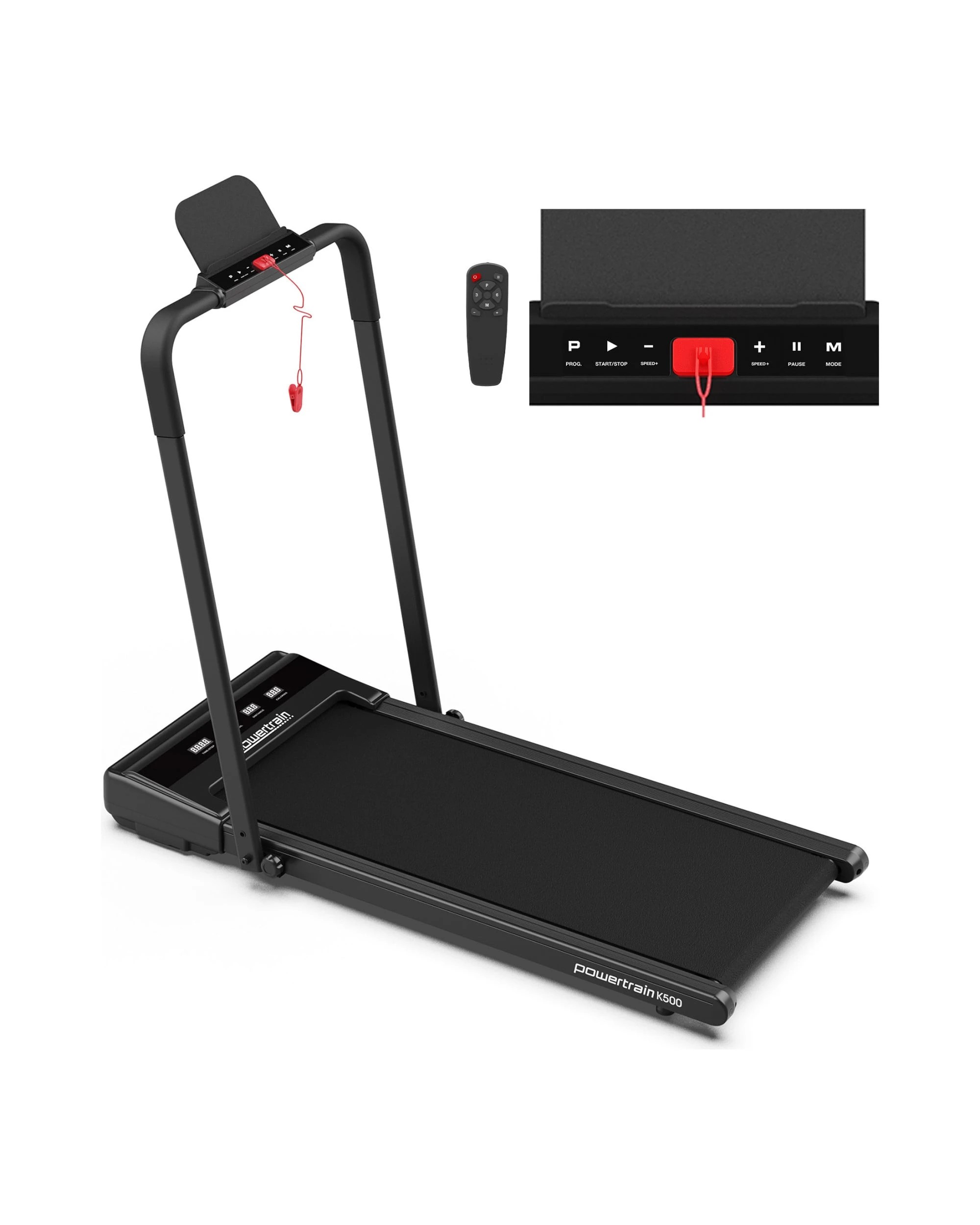 6 Powertrain K500 Walking Pad Treadmill Electric Exercise Home Gym Cardio Running Fitness, 6 of 9