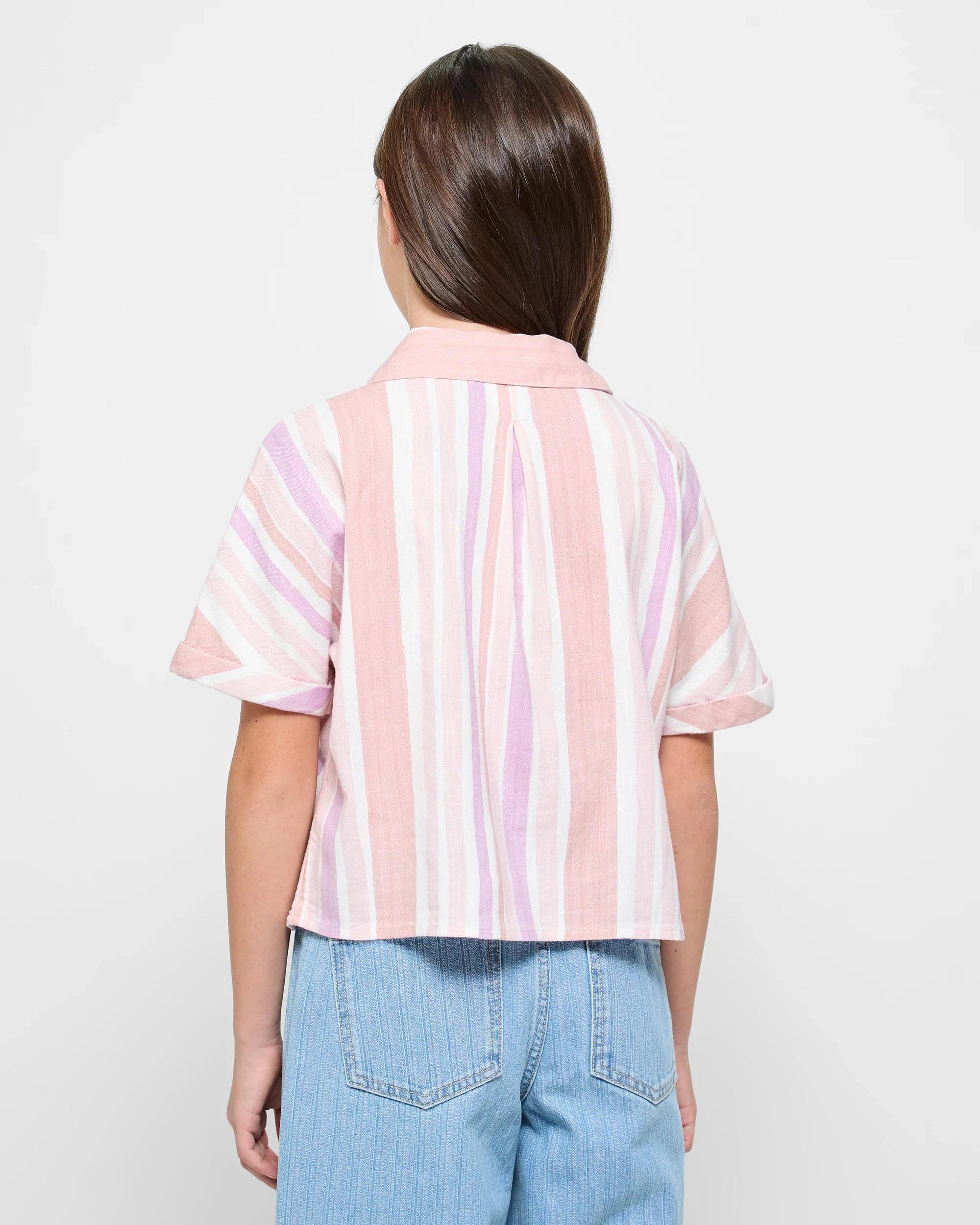 3 Target Print Short Sleeve Shirt STRIPE, 3 of 5