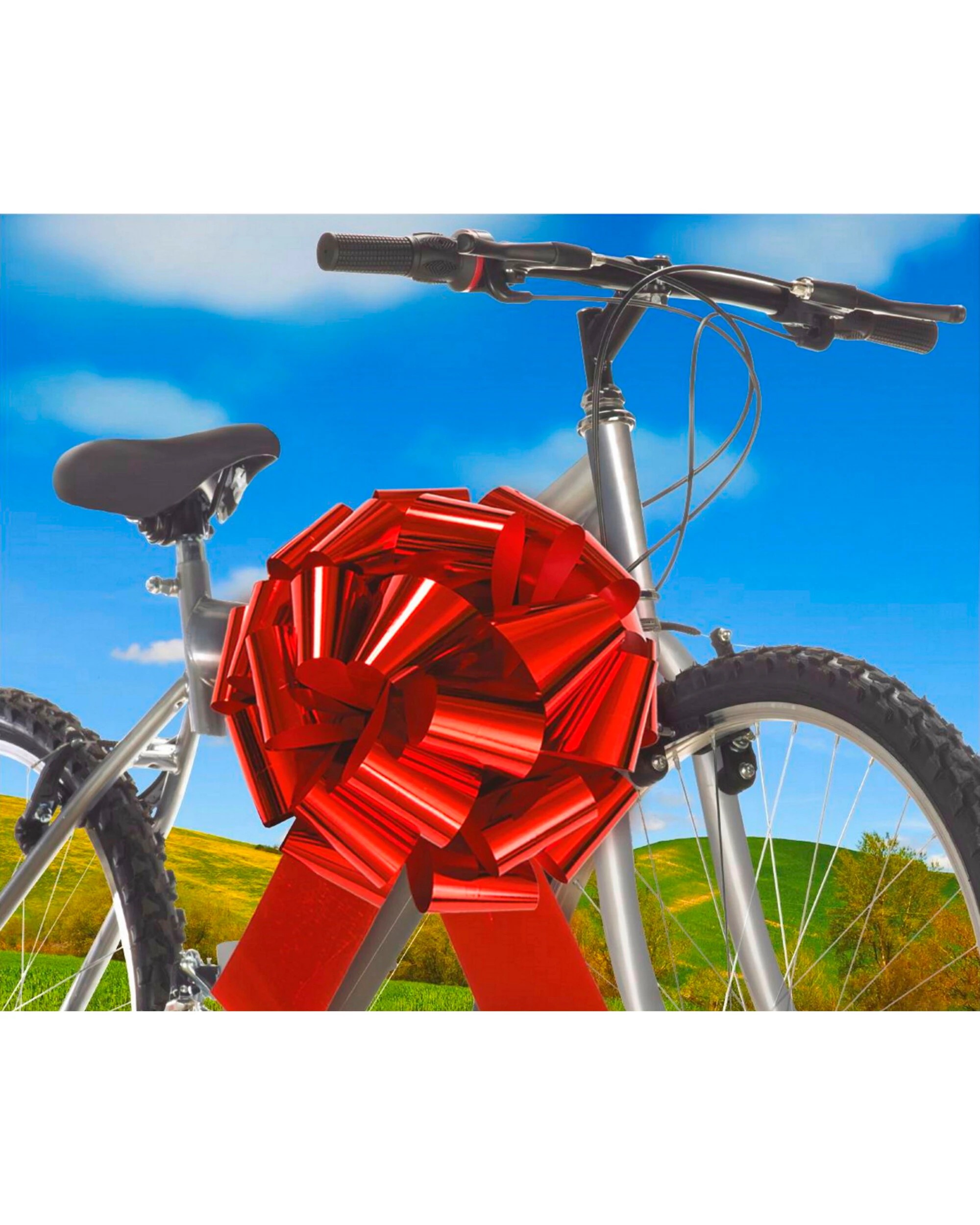 2 Unique Giant Red Car Bow 45cm, 2 of 3