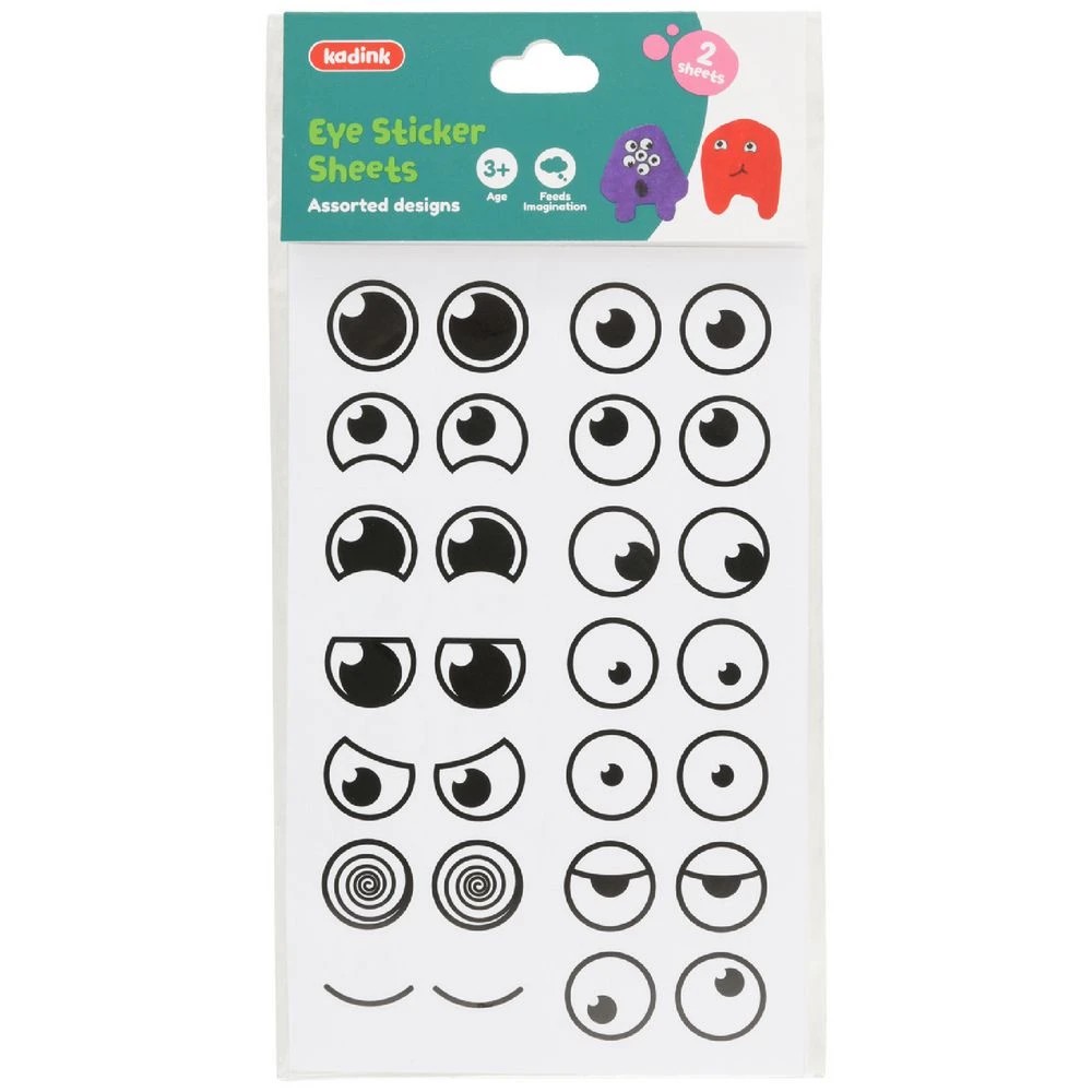 1 Kadink Eye Sticker Sheets 2 Pack, 1 of 3