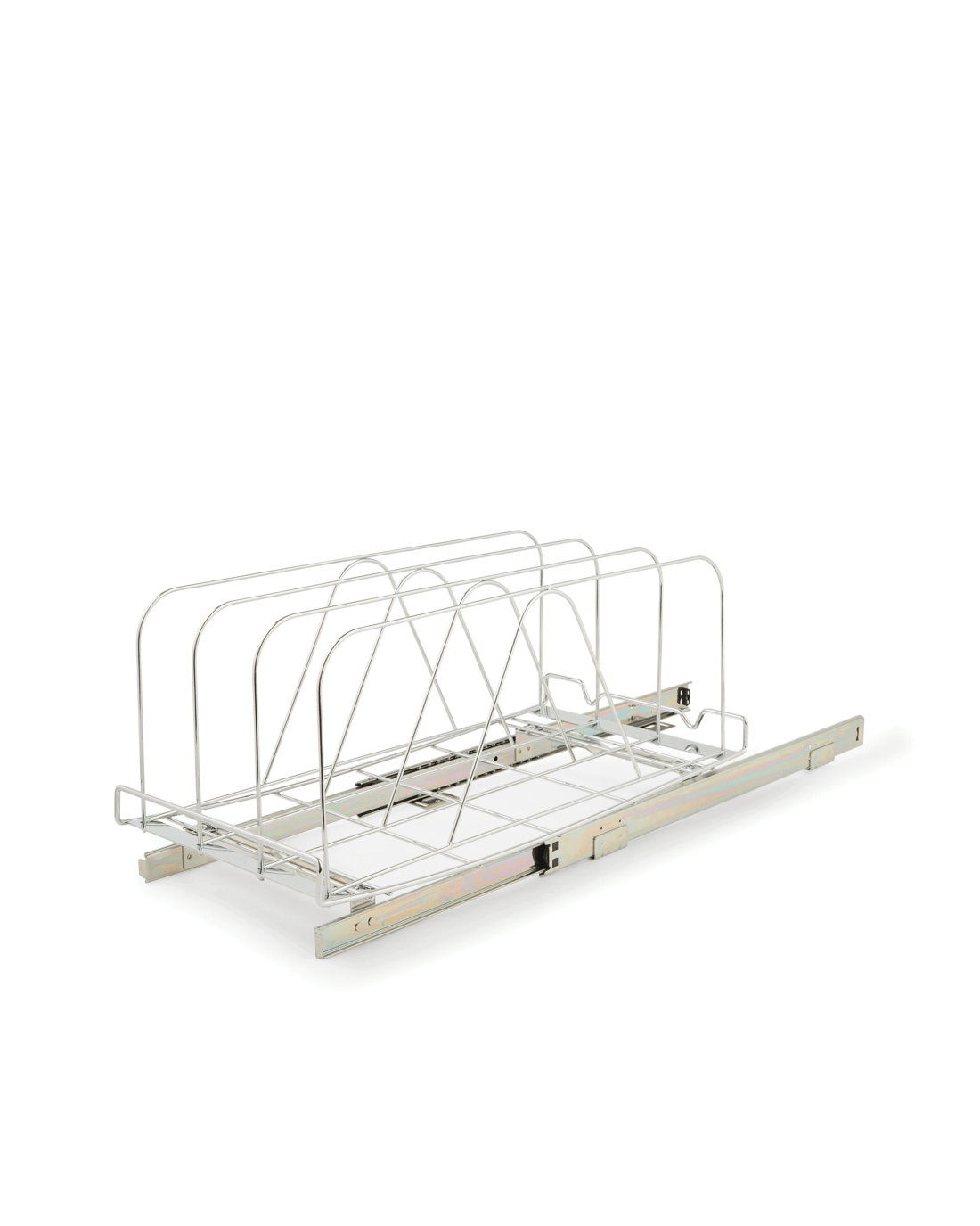 5 Chrome Pull-out Drawer Sliding Organiser, 5 of 10