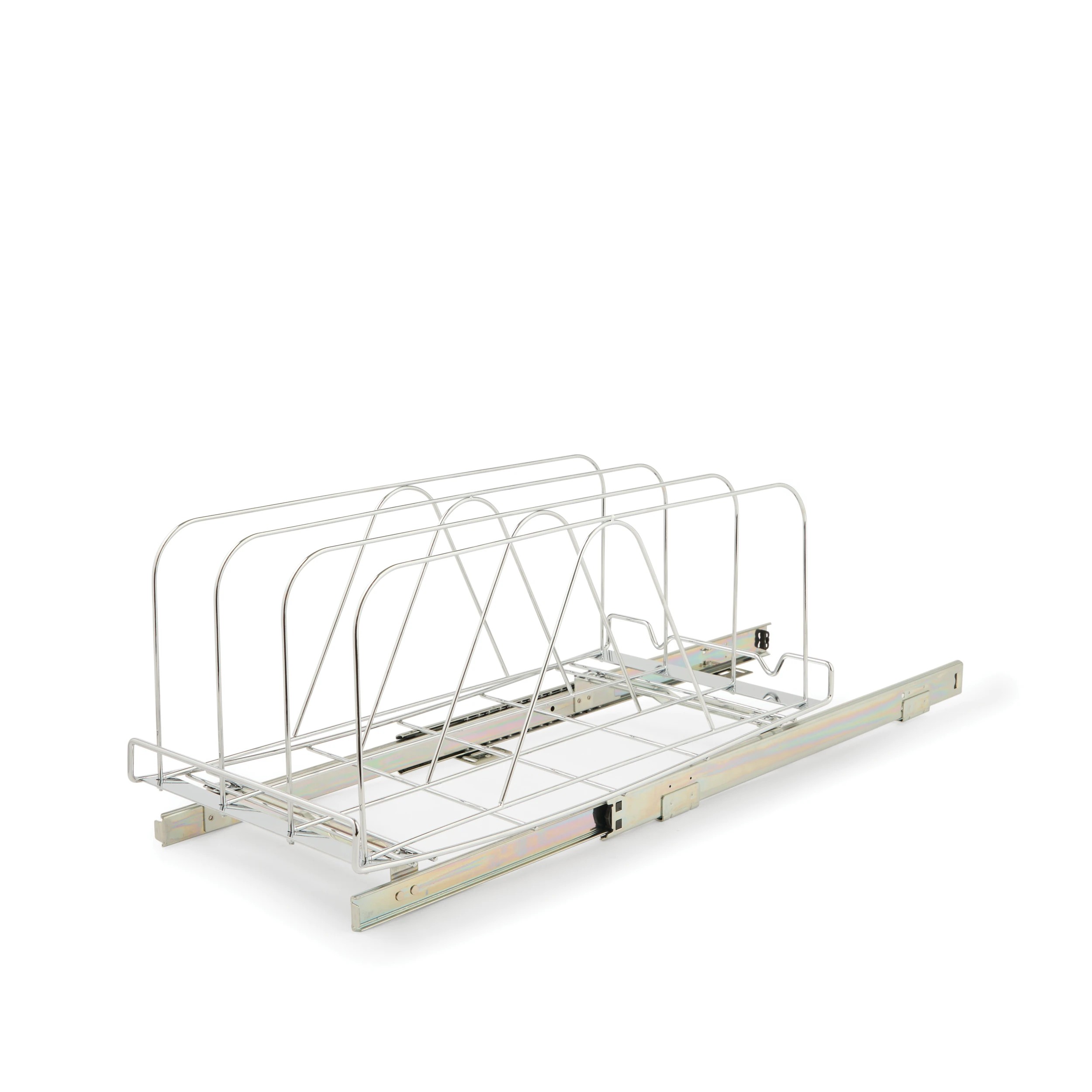 5 Chrome Pull-out Drawer Sliding Organiser, 5 of 10