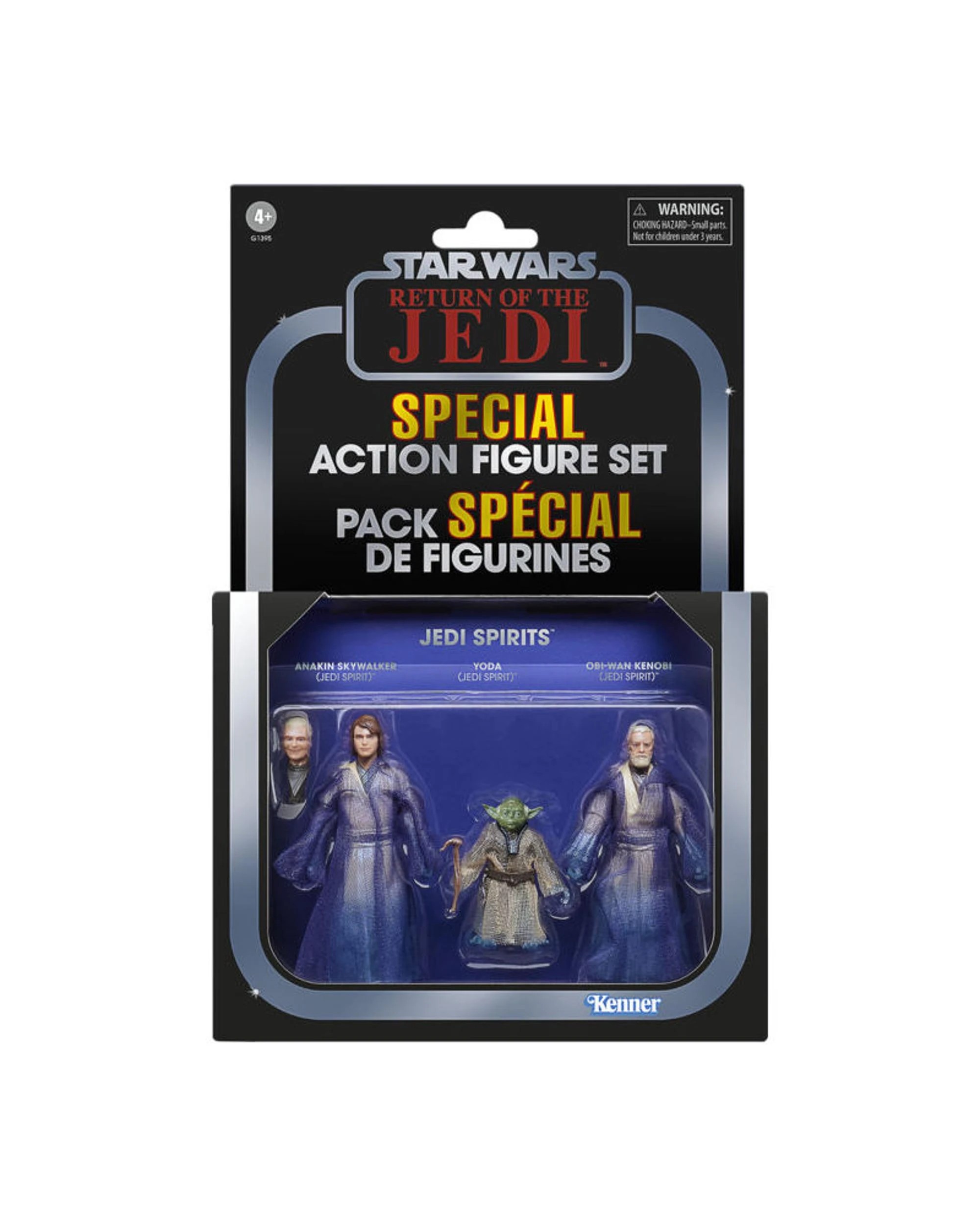 1 Star Wars The Vintage Collection Jedi Spirits Action Figures 3 Pack, 1 of 6