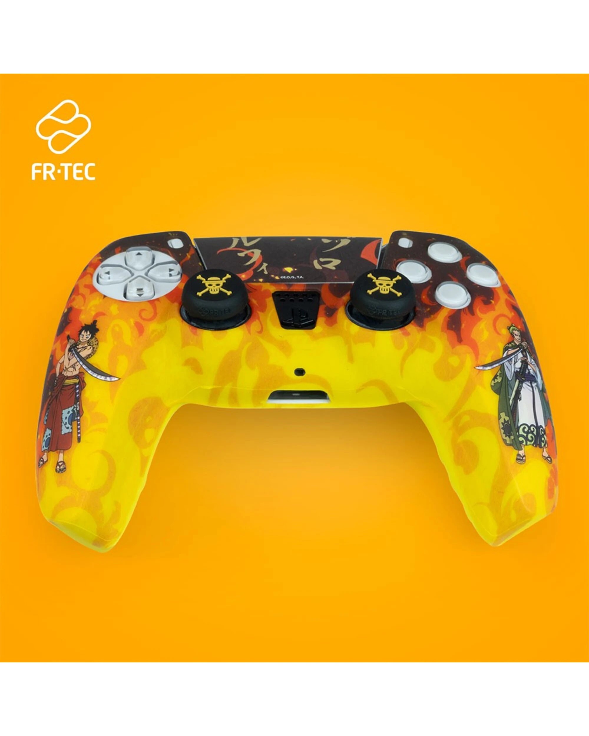 3 One Piece - Fire Custom Kit - Dualsense PS5, 3 of 5