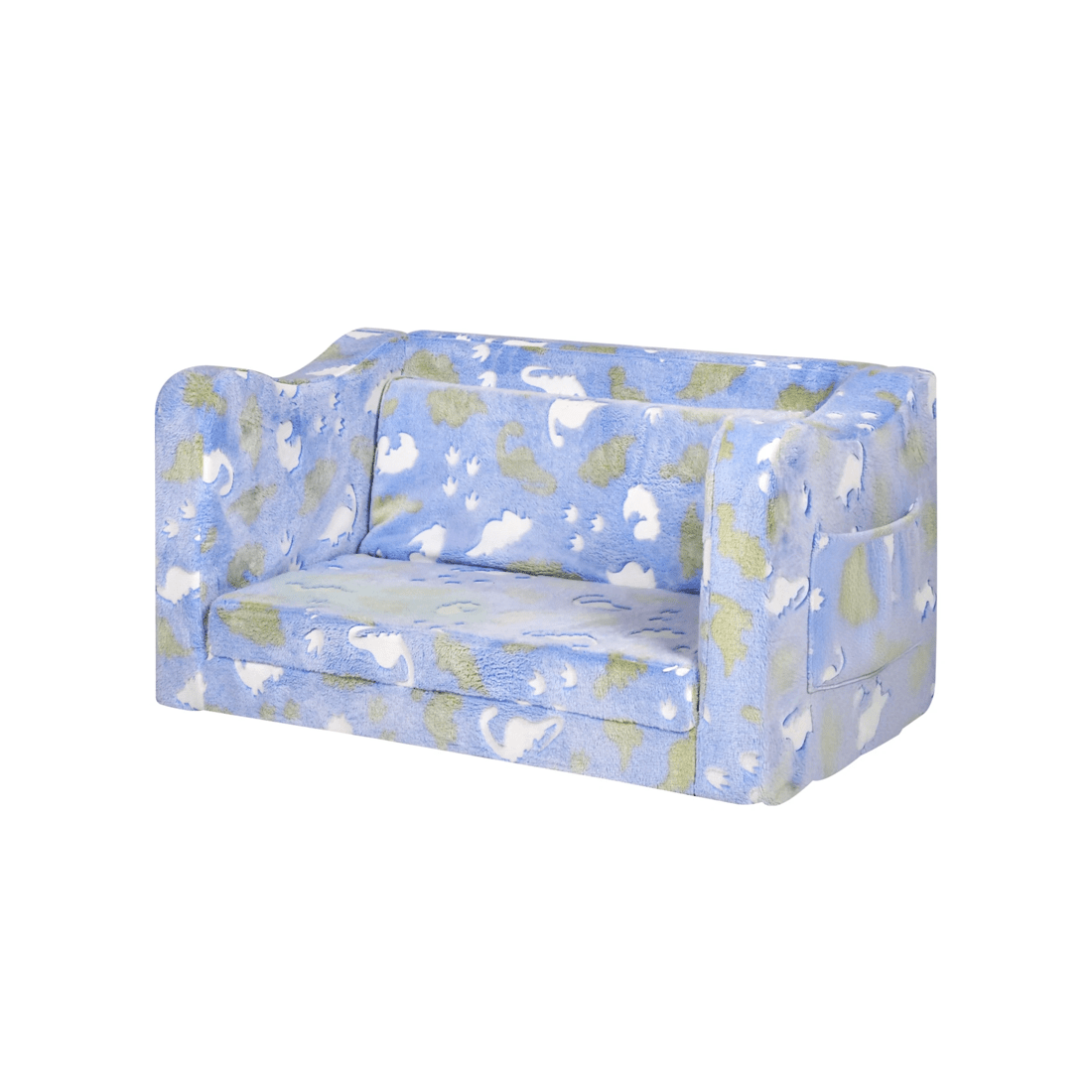 5 Advwin 2-in-1 Kids Flip Open Sofa Couch Foldable Bed, 5 of 8