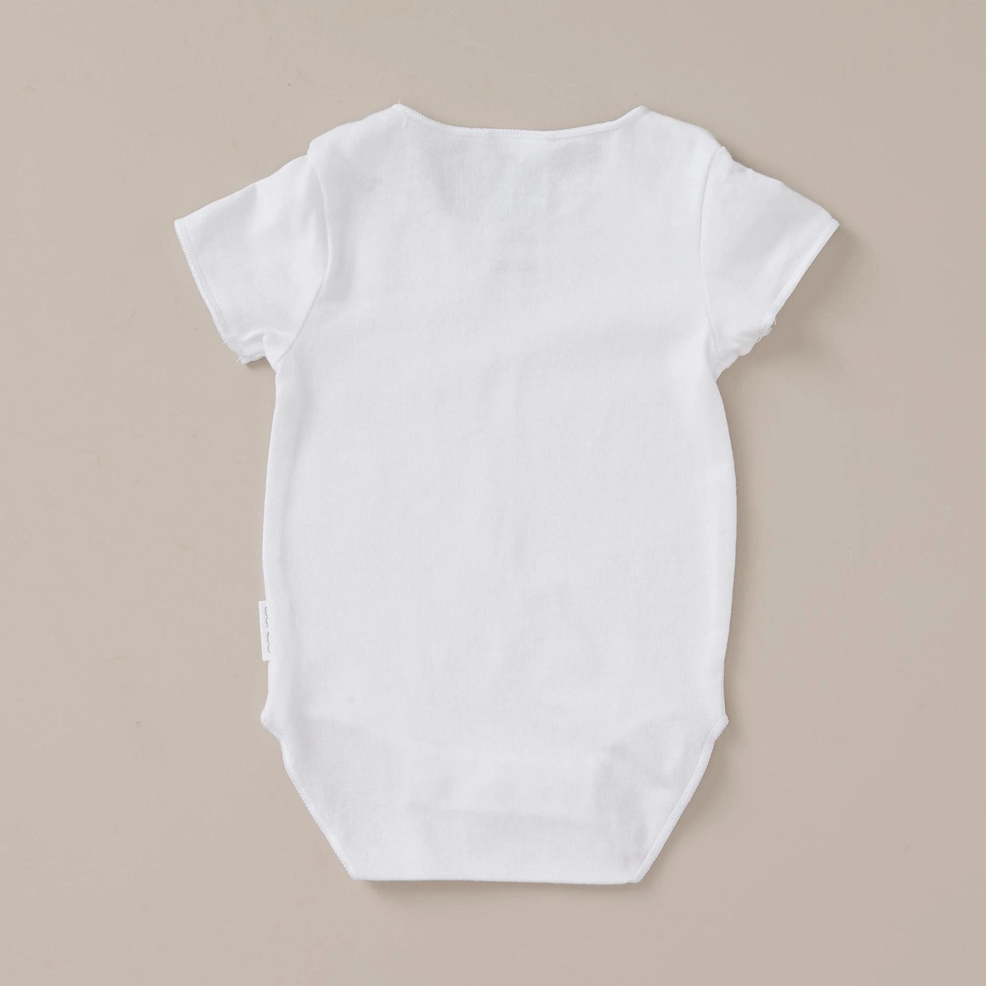 4 2 Pack Bonds Baby Wonderbodies Bodysuits WHITE, 4 of 6