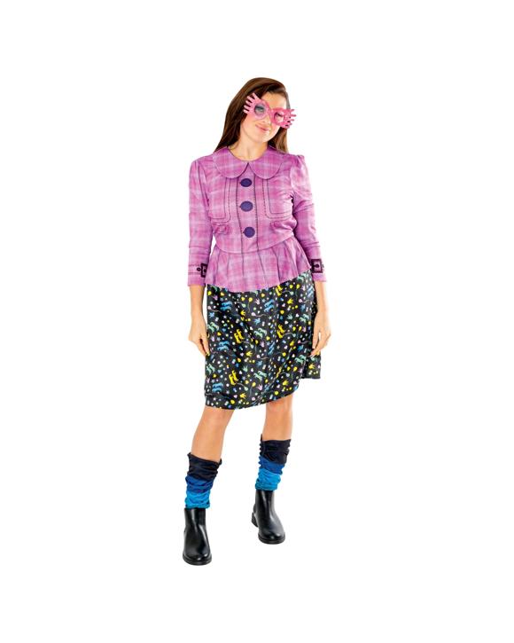 Harry Potter Luna Lovegood Adult Womens Dress Up Costume Size M - Multi