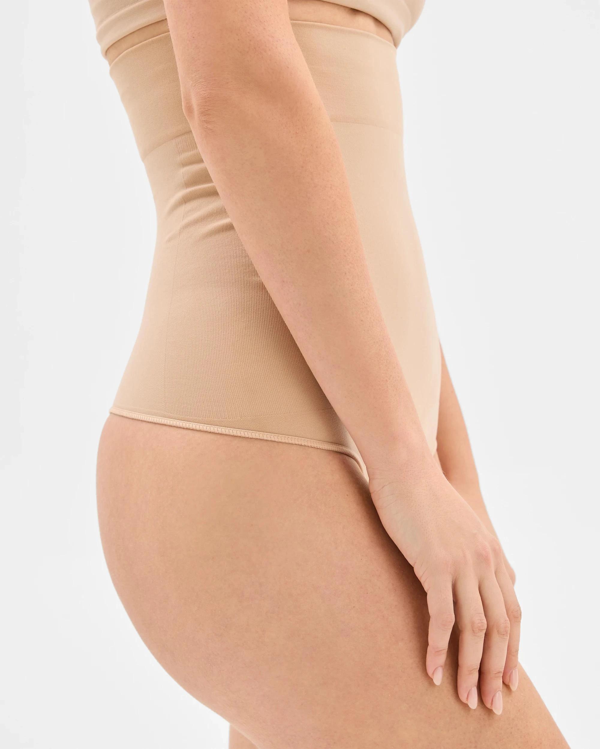 2 Target Woman Womens Seamless Sculp High Waisted G-String Shapewear NUDE, 2 of 3