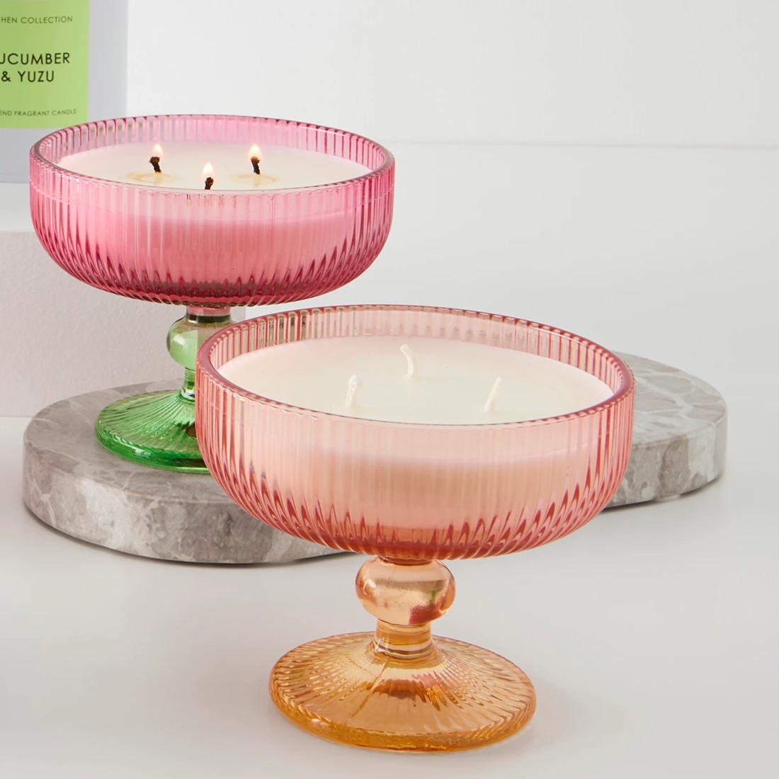 5 Grapefruit and Lemon Citrus Spritz Fragrant Candle, 5 of 5